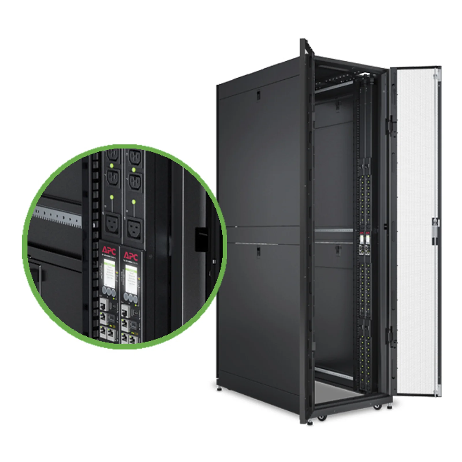APC APDU9953 unité de distribution d'énergie 24 sortie(s) CA 0U Noir
