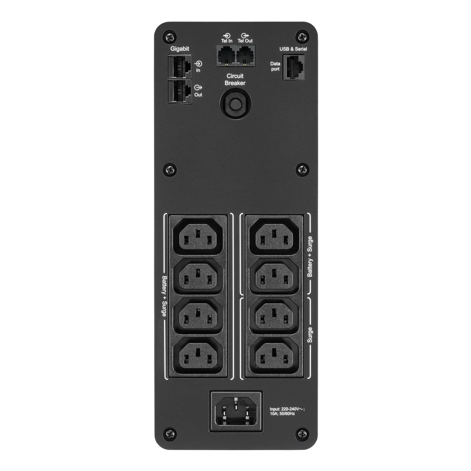 APC BR1600SI alimentation d'énergie non interruptible Interactivité de ligne 1,6 kVA 960 W 8 sortie(s) CA