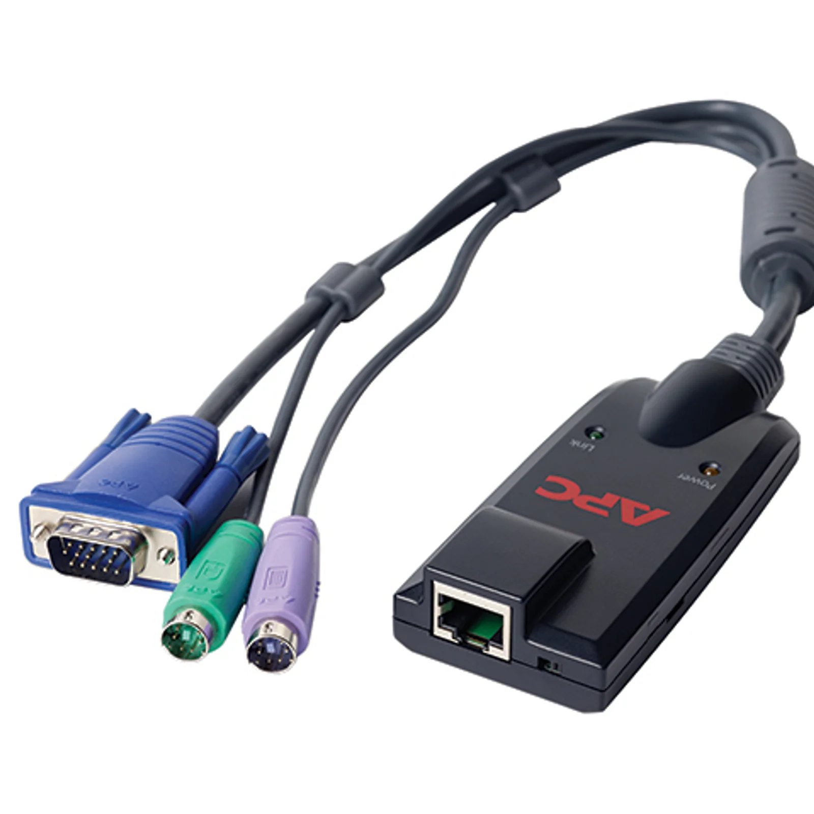 KVM-PS2 câble kvm Noir