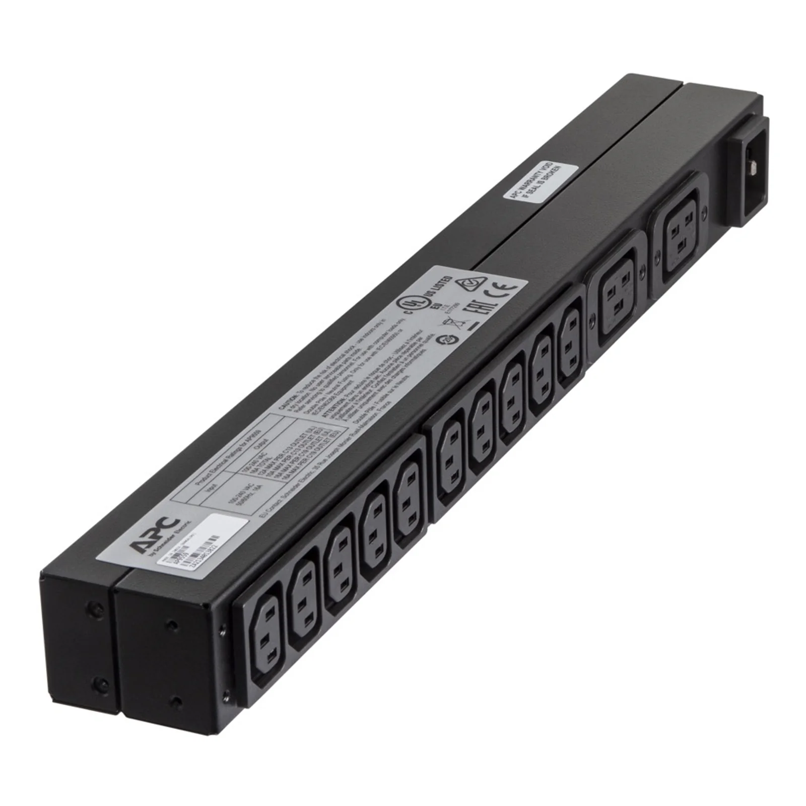 APC NetShelter - Basic Rack PDU - 1U - 16A - 208/230V - (10)C13 & (2)C19