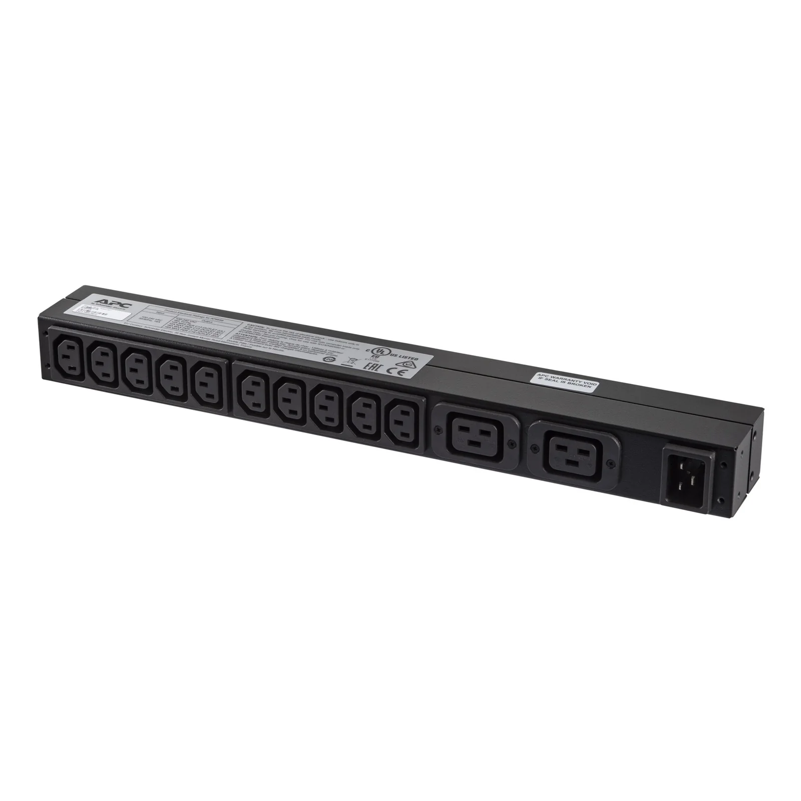 APC NetShelter - Basic Rack PDU - 1U - 16A - 208/230V - (10)C13 & (2)C19