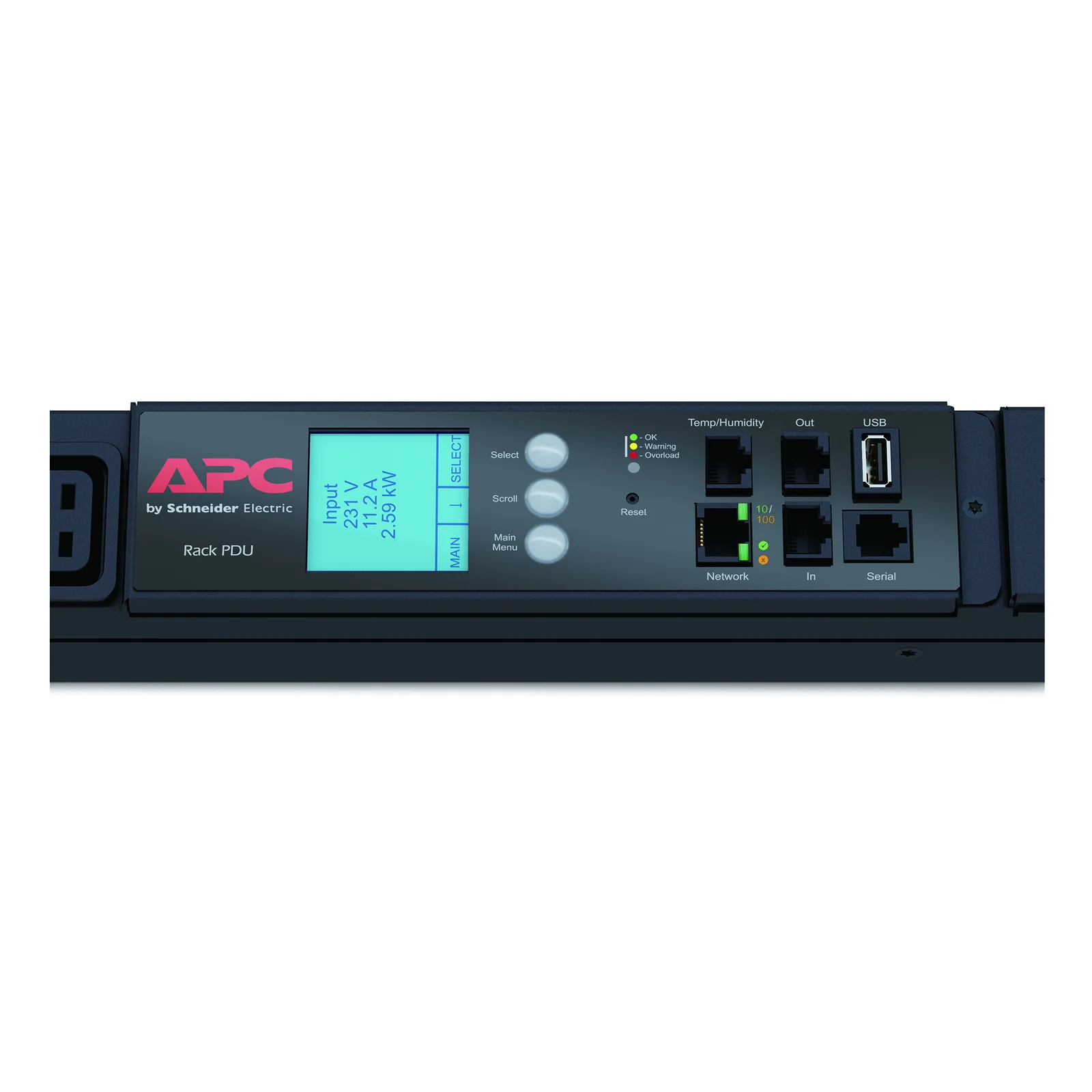 APC NetShelter - Metered Rack PDU 2G - Mesuré - 32A - 11kW - 400V triphasé