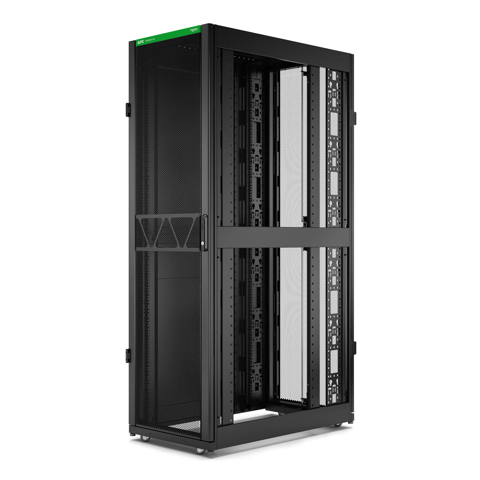 APC Netshelter SX Gen2 AR3100B2 - 42U, 1991h x 600l x 1070p mm, avec panneaux latéraux, noir