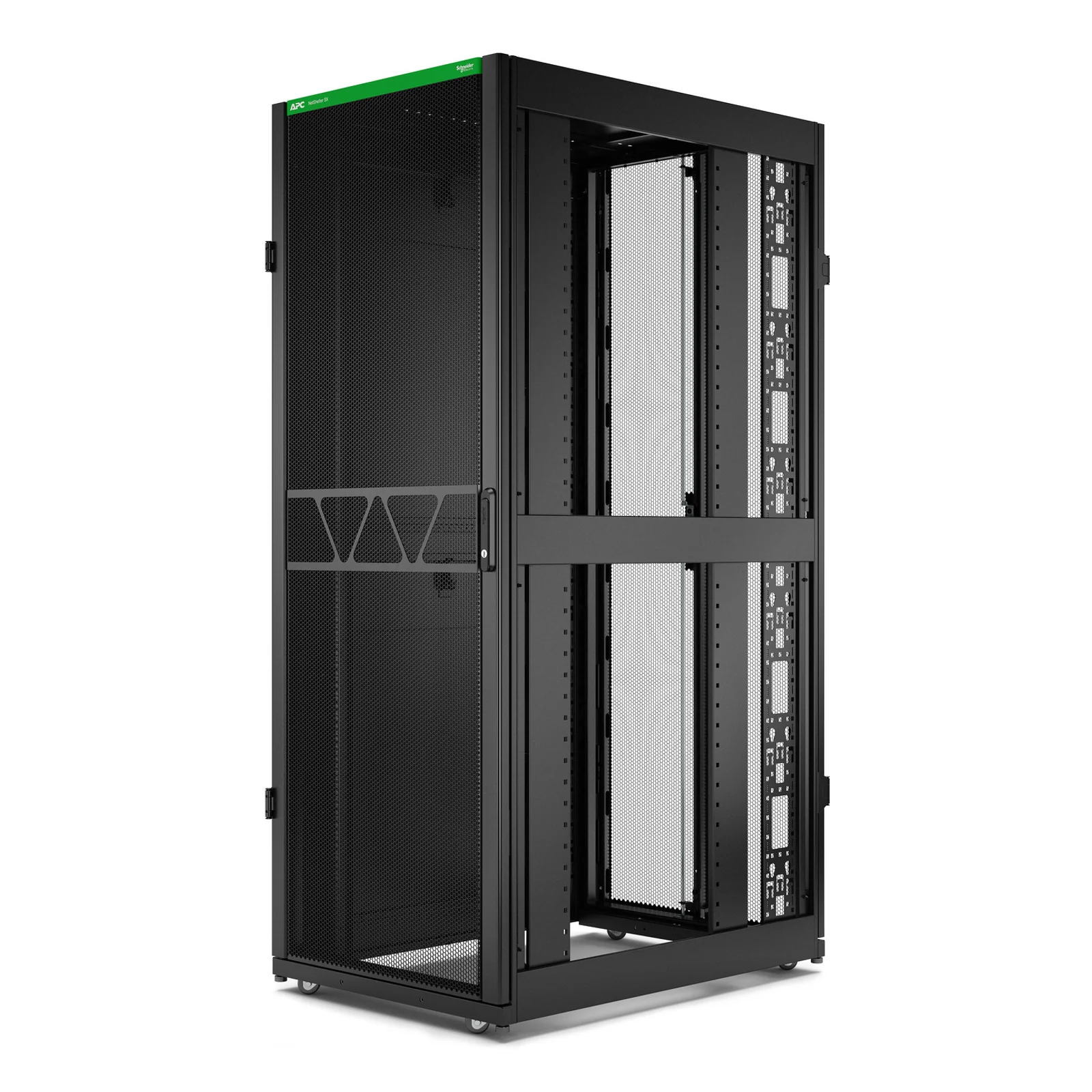 APC Netshelter SX Gen2 AR3150B2 - 42U, 1991h x 750l x 1070p mm, avec panneaux latéraux, noir