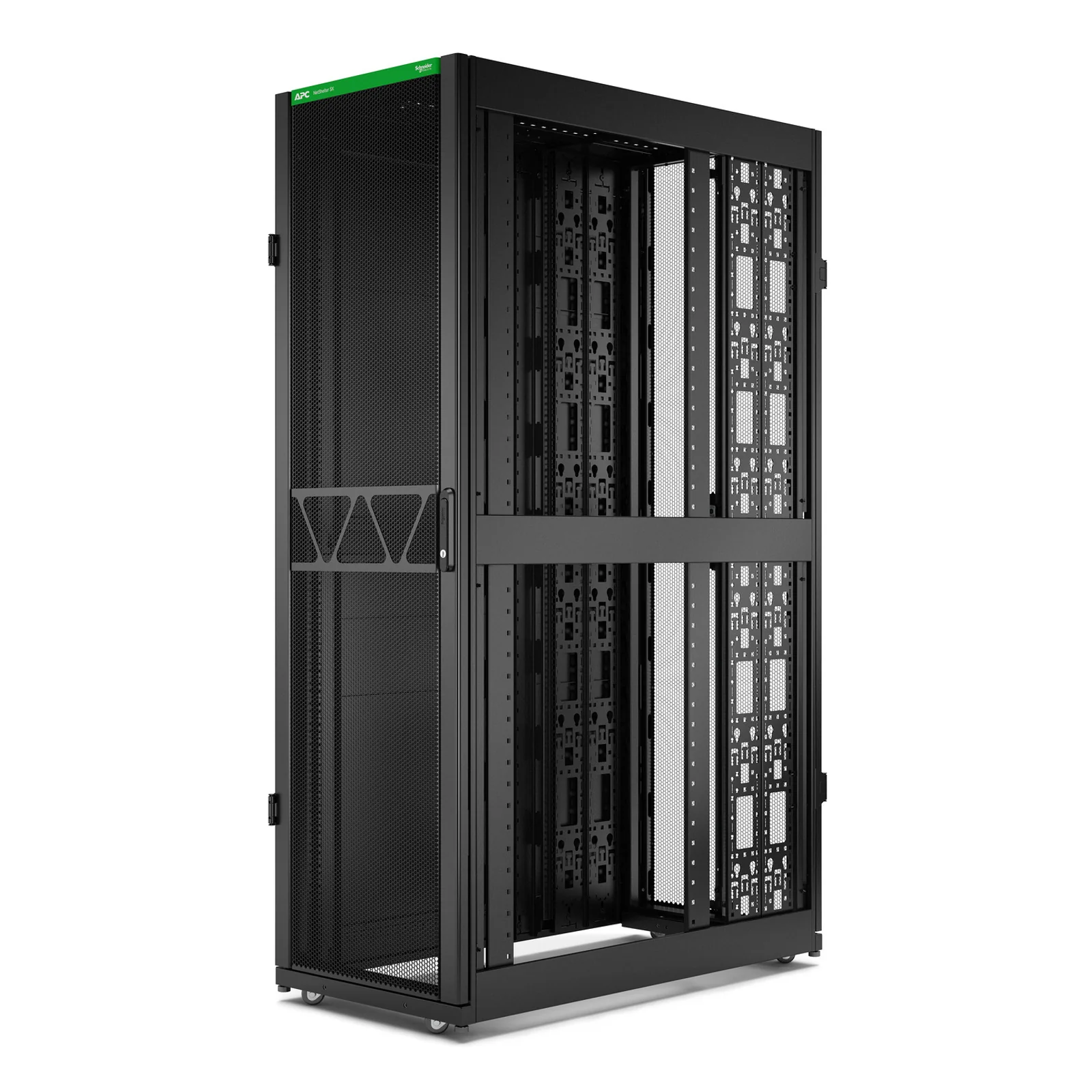APC Netshelter SX Gen2 AR3300B2 - 42U, 1991h x 600l x 1200p mm, avec panneaux latéraux, noir