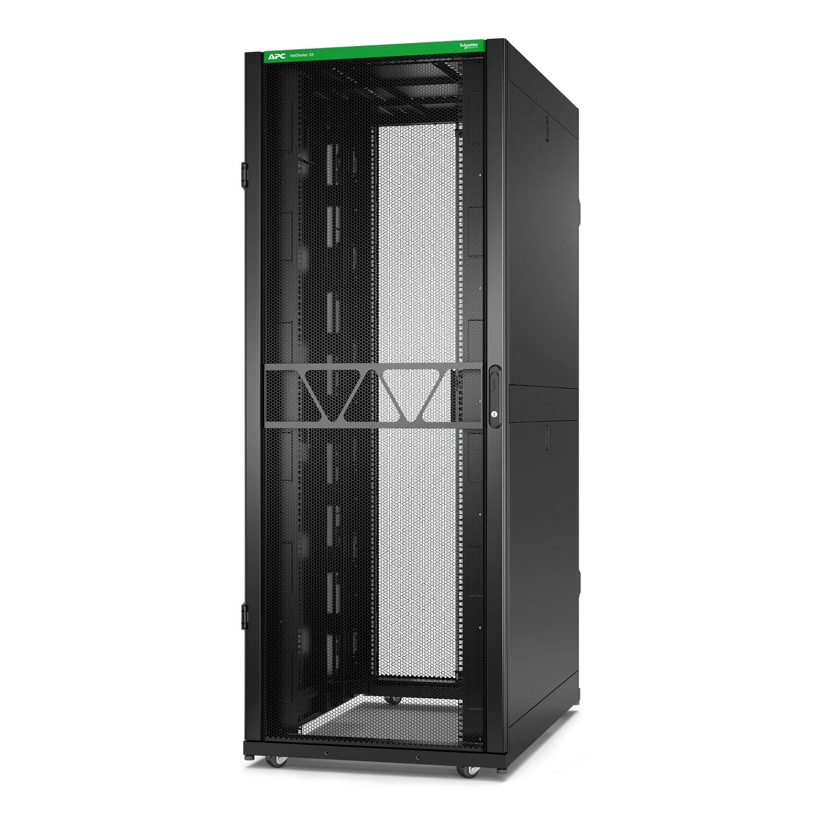 Netshelter SX Gen2 AR3350B2 - 42U, 1991h x 750l x 1200p mm, avec panneaux latéraux, noir