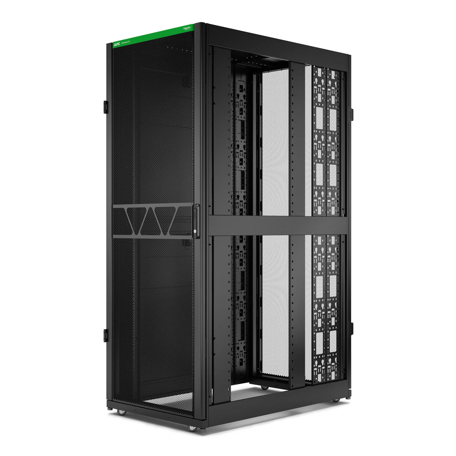 APC Netshelter SX Gen2 AR3350B2 - 42U, 1991h x 750l x 1200p mm, avec panneaux latéraux, noir