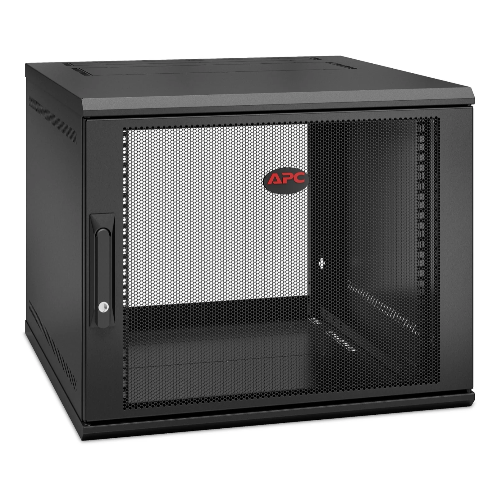APC NetShelter WX AR109SH6, 9U, armoire de brassage 19 pouces, montage mural, pré-assemblé, profondeur 600 mm