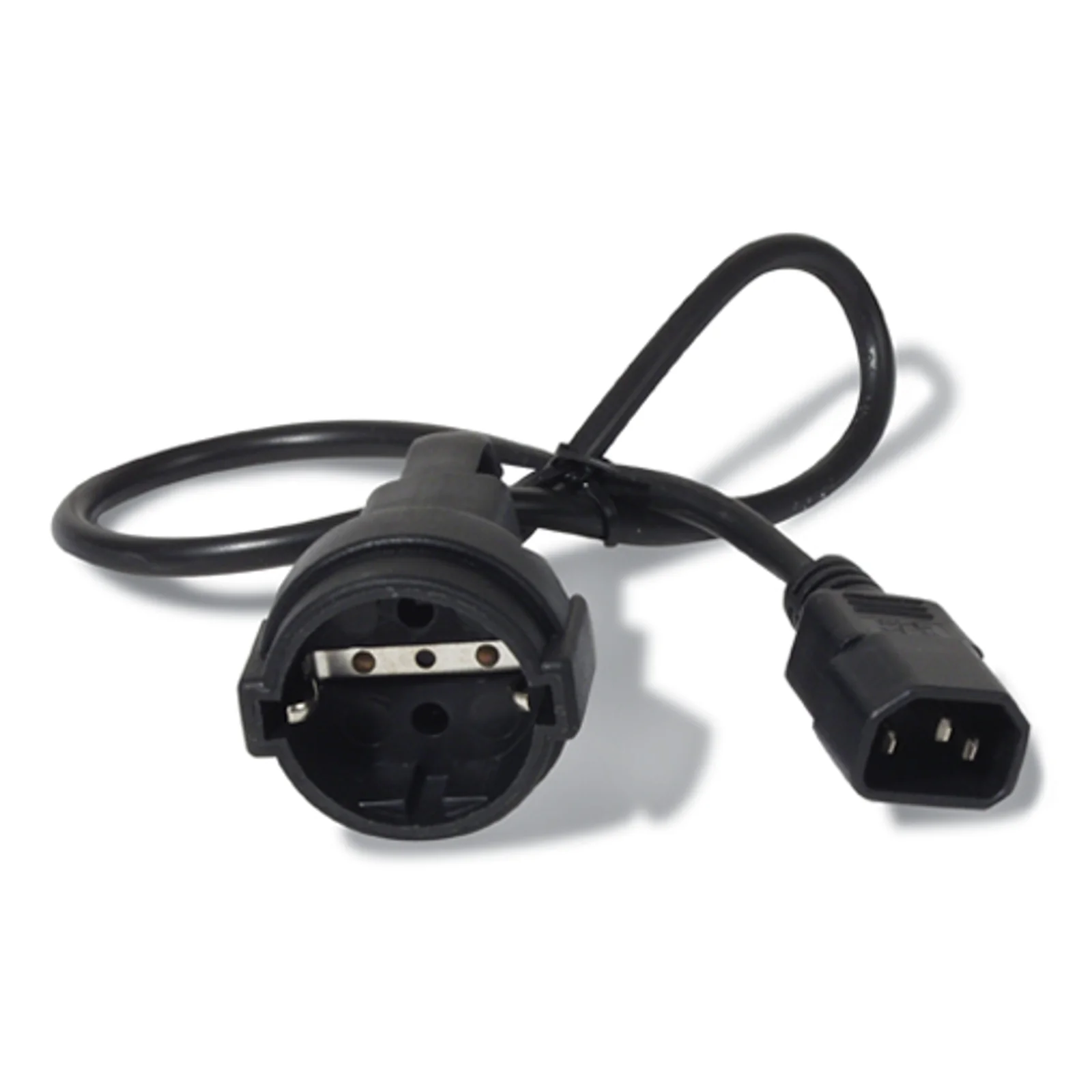 , Power Cord, C14 to CEE 7/7 Schuko, 0.6m