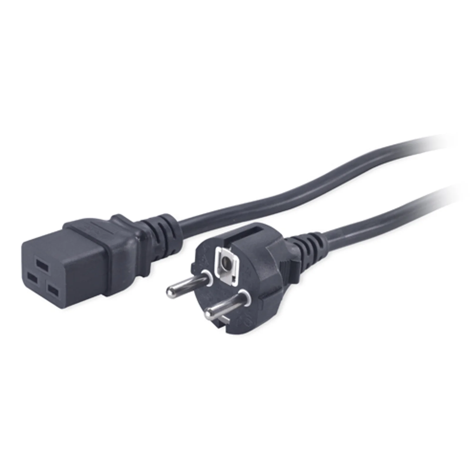 , Power Cord, C19 to CEE/7 Schuko, 2.5m