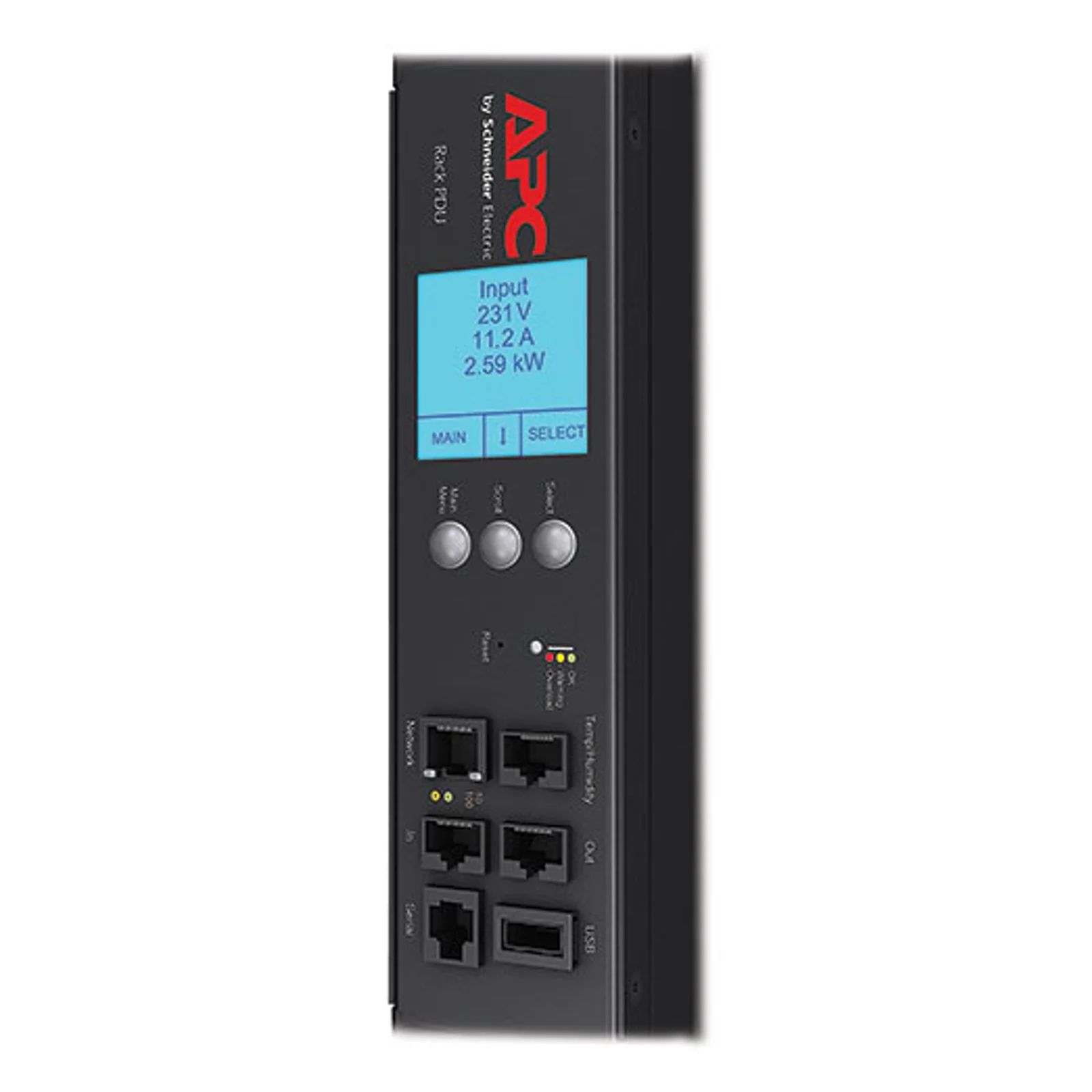 APC Rack PDU 2G, Metered by Outlet with Switching, ZeroU 16A 230V (21) C13 (3)