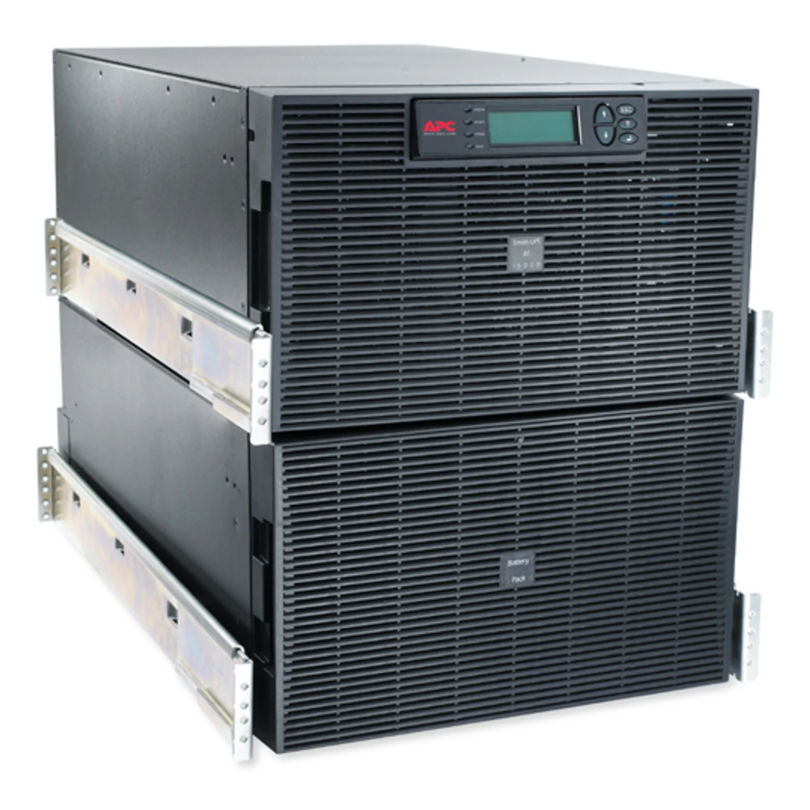 APC Smart-UPS On-Line alimentation d'énergie non interruptible Double-conversion (en ligne) 15 kVA 12000 W 8 sortie(s) CA