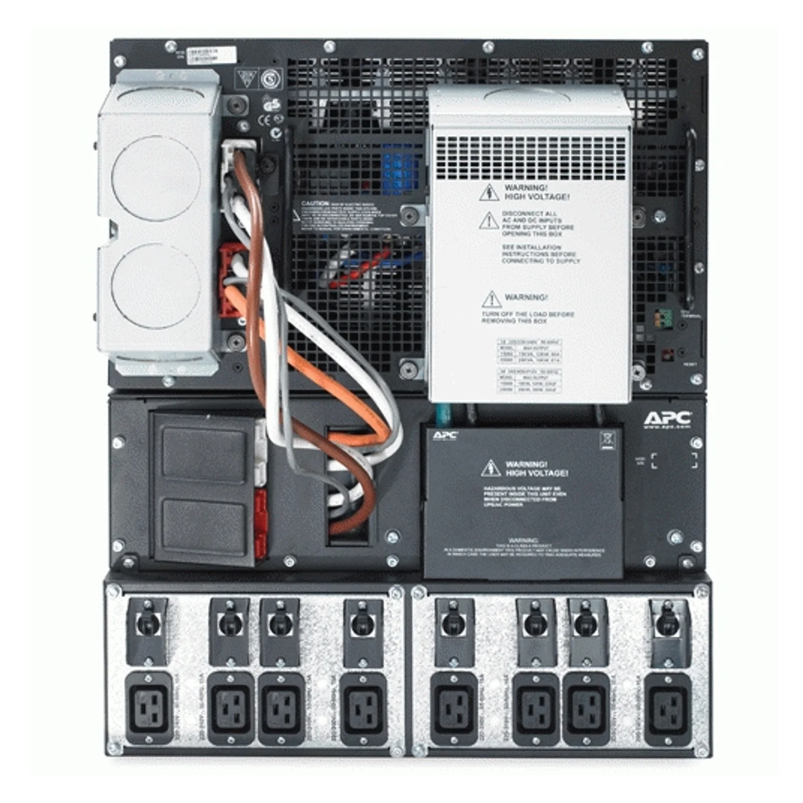 APC Smart-UPS On-Line alimentation d'énergie non interruptible Double-conversion (en ligne) 15 kVA 12000 W 8 sortie(s) CA