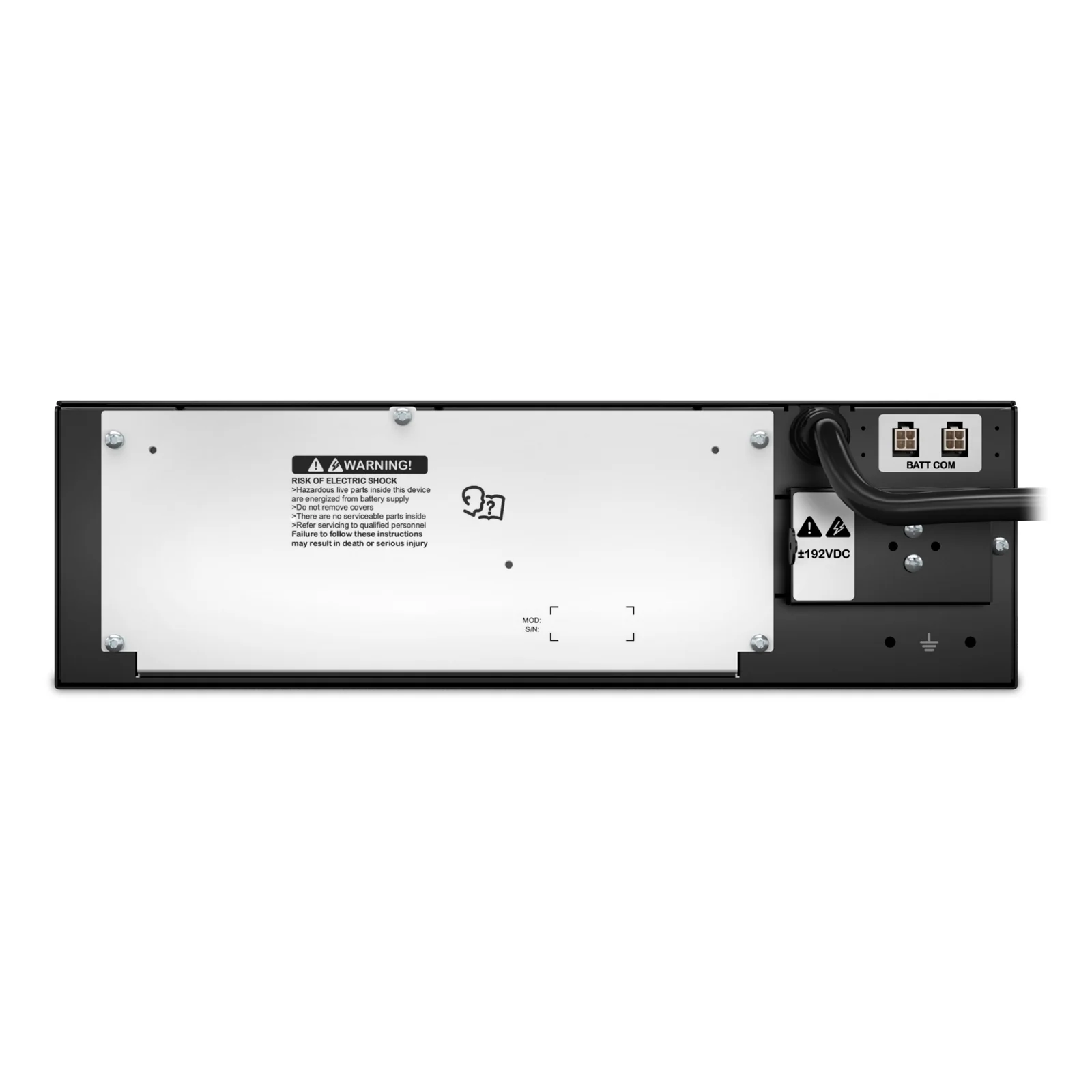APC Smart-UPS On-line SRT - Pack batterie Rackable 192V pour SRT Rack 8kVA and 10kVA