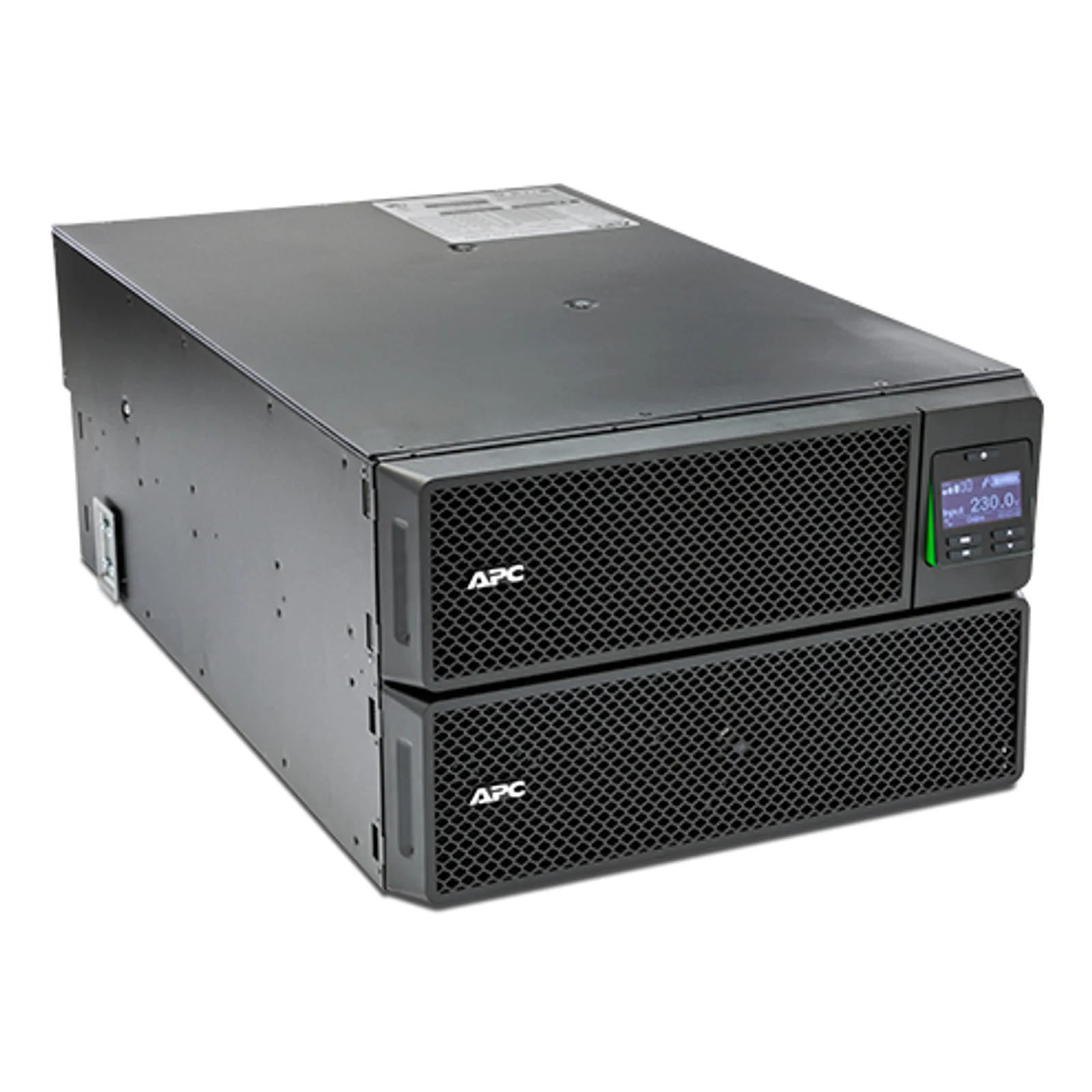 APC Smart-UPS On-Line SRT8KRMXLI - 8kW/VA, 6x C13 + 4x C19 + sortie monophasée câblée, montable en rack, NMC intégré