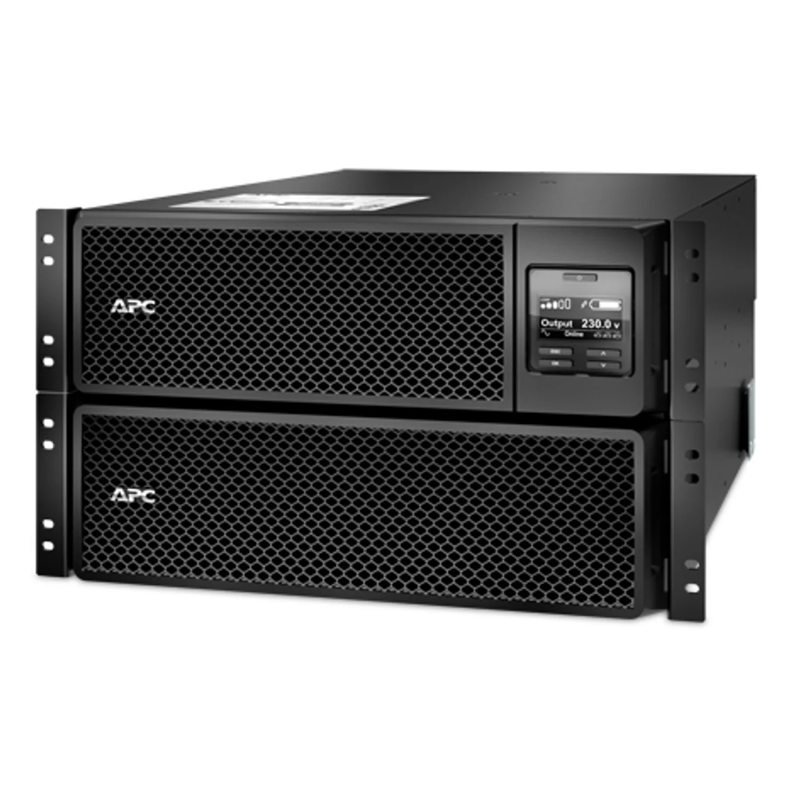 Smart-UPS On-Line SRT8KRMXLI - 8kW/VA, 6x C13 + 4x C19 + sortie monophasée câblée, montable en rack, NMC intégré