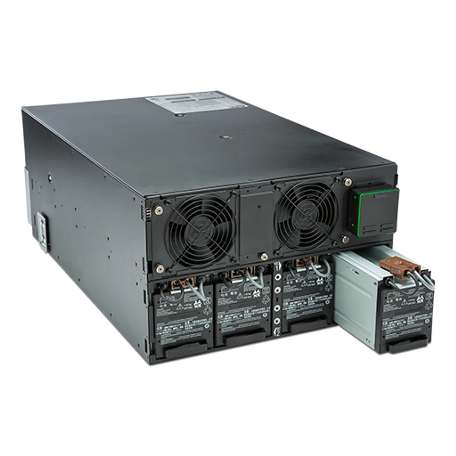 APC Smart-UPS On-Line SRT8KRMXLI - 8kW/VA, 6x C13 + 4x C19 + sortie monophasée câblée, montable en rack, NMC intégré