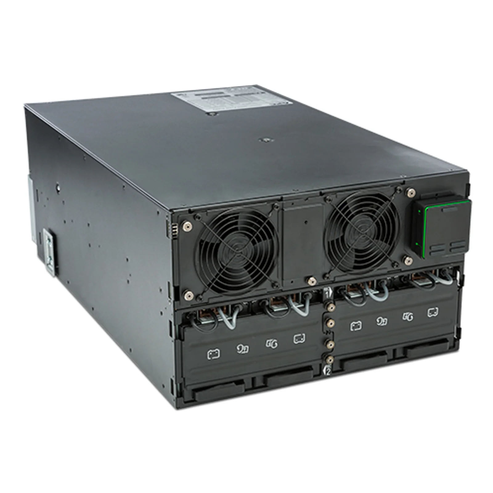 APC Smart-UPS On-Line SRT8KRMXLI - 8kW/VA, 6x C13 + 4x C19 + sortie monophasée câblée, montable en rack, NMC intégré