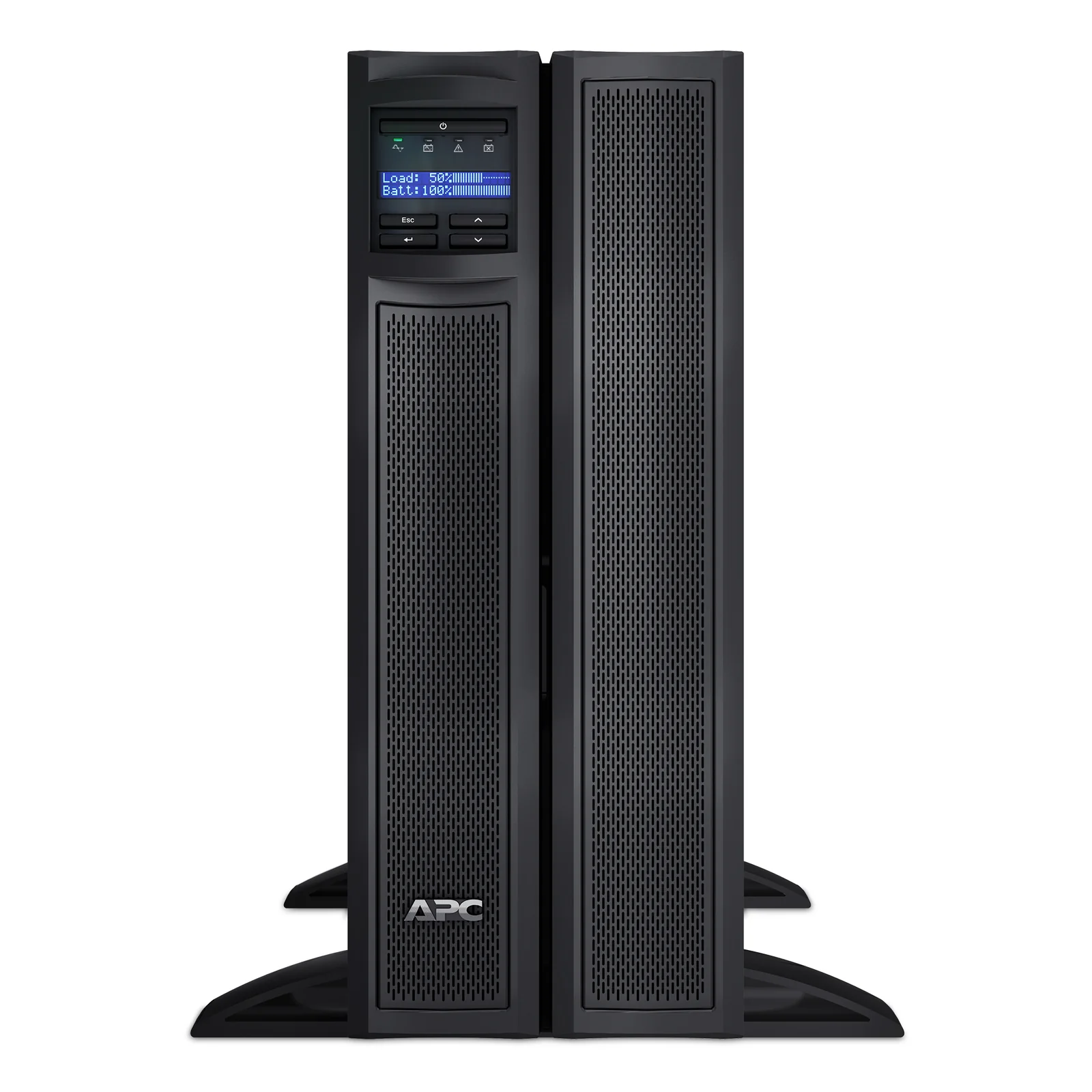 APC Smart-UPS X SMX3000HV - 3000VA, 8x C13 + 2x C19 sortie, USB, runtime extensible, profondeur limitée