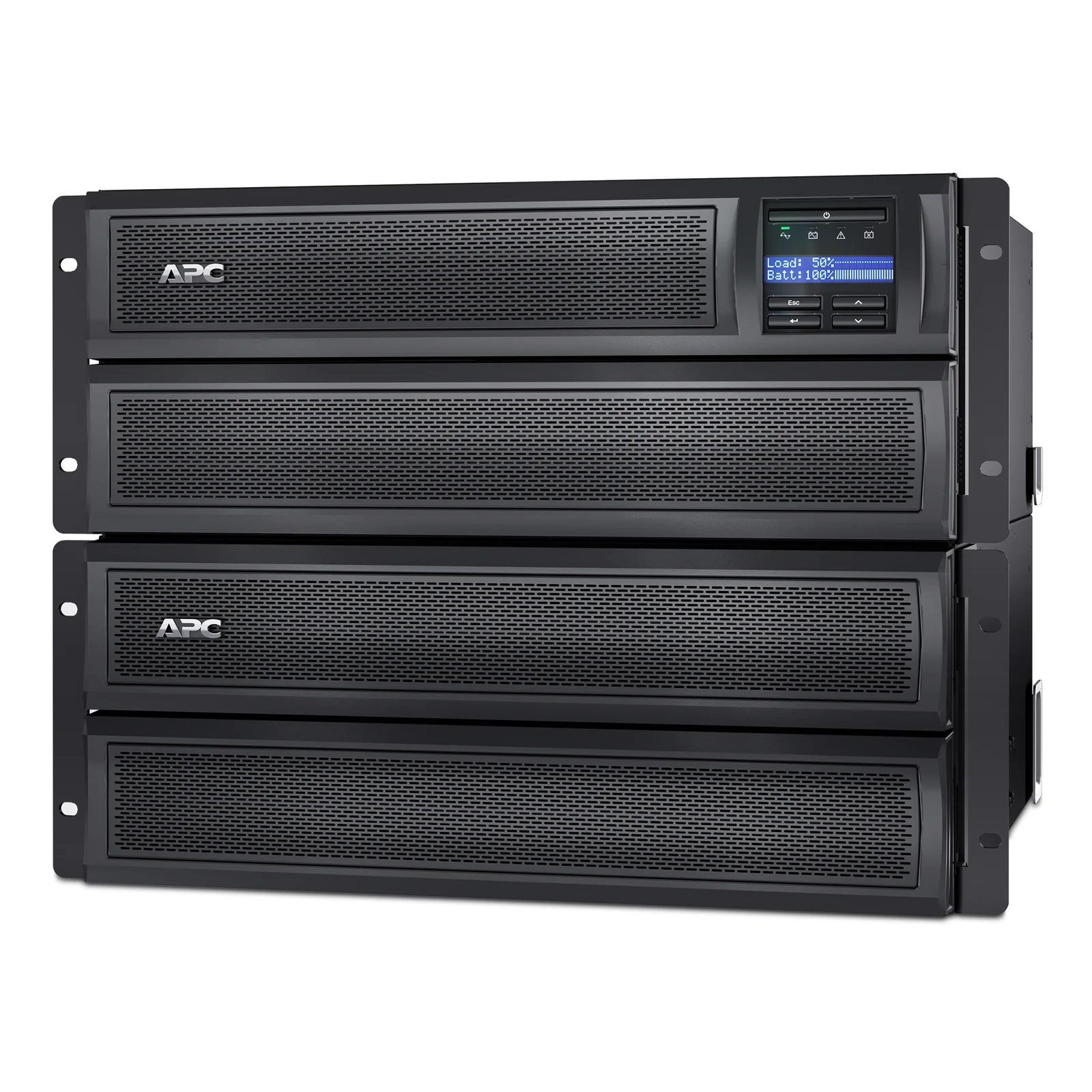 APC Smart-UPS X SMX3000HVNC - 3000VA, 8x C13 + 2x C19 sortie, USB, runtime extensible, profondeur limitée, NMC