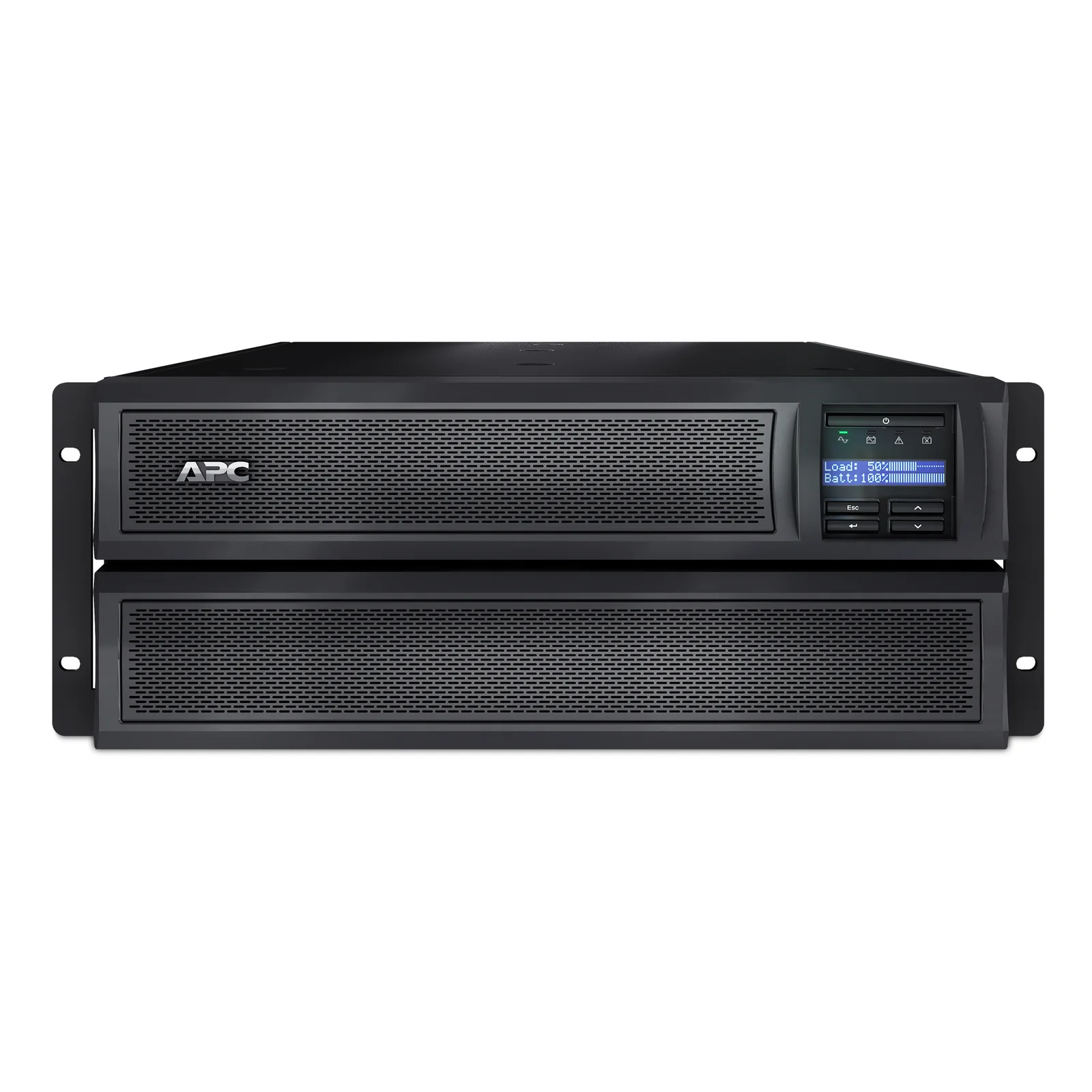Smart-UPS X SMX3000HVNC - 3000VA, 8x C13 + 2x C19 sortie, USB, runtime extensible, profondeur limitée, NMC