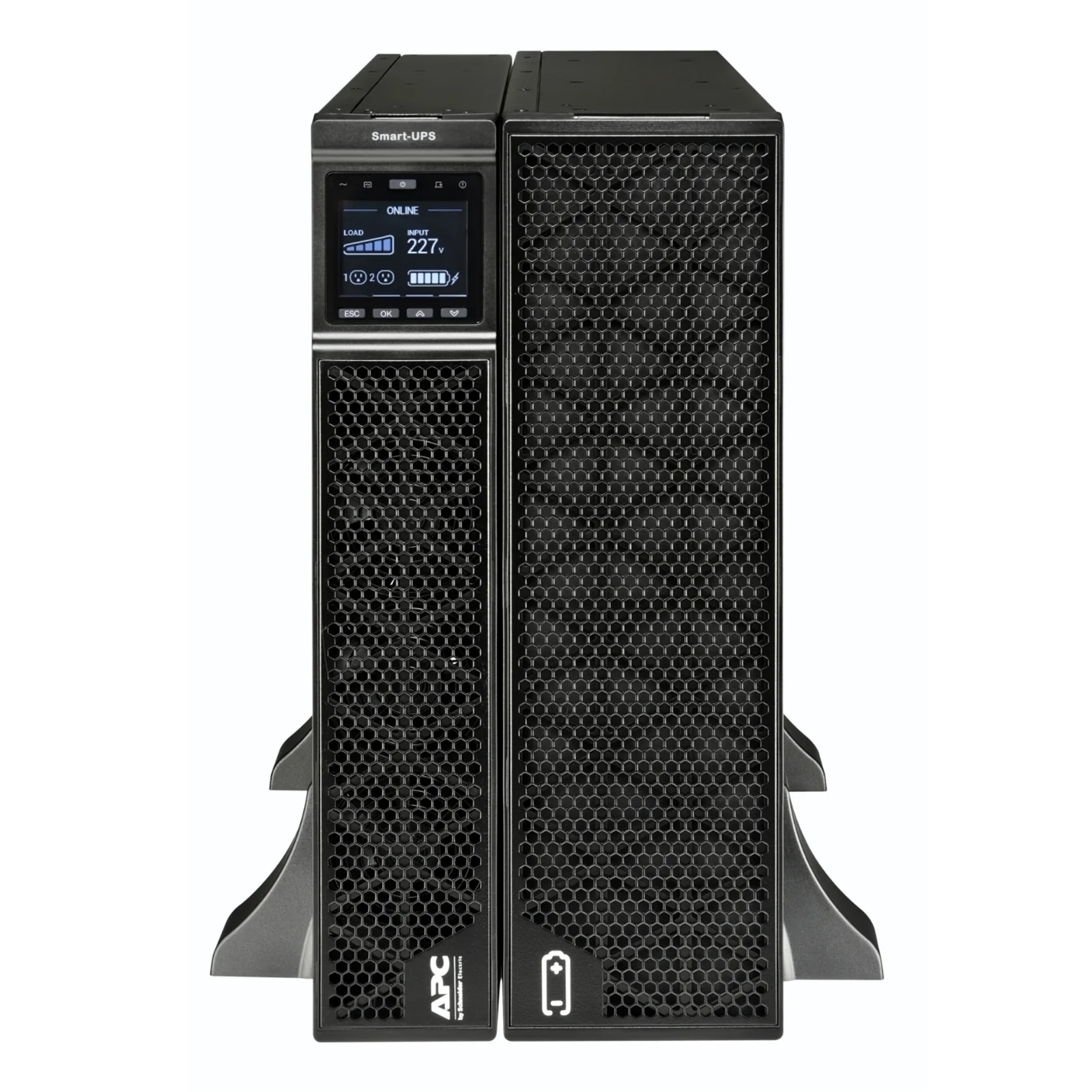 SRTG8KXLI alimentation d'énergie non interruptible Double-conversion (en ligne) 8 kVA 8000 W 3 sortie(s) CA