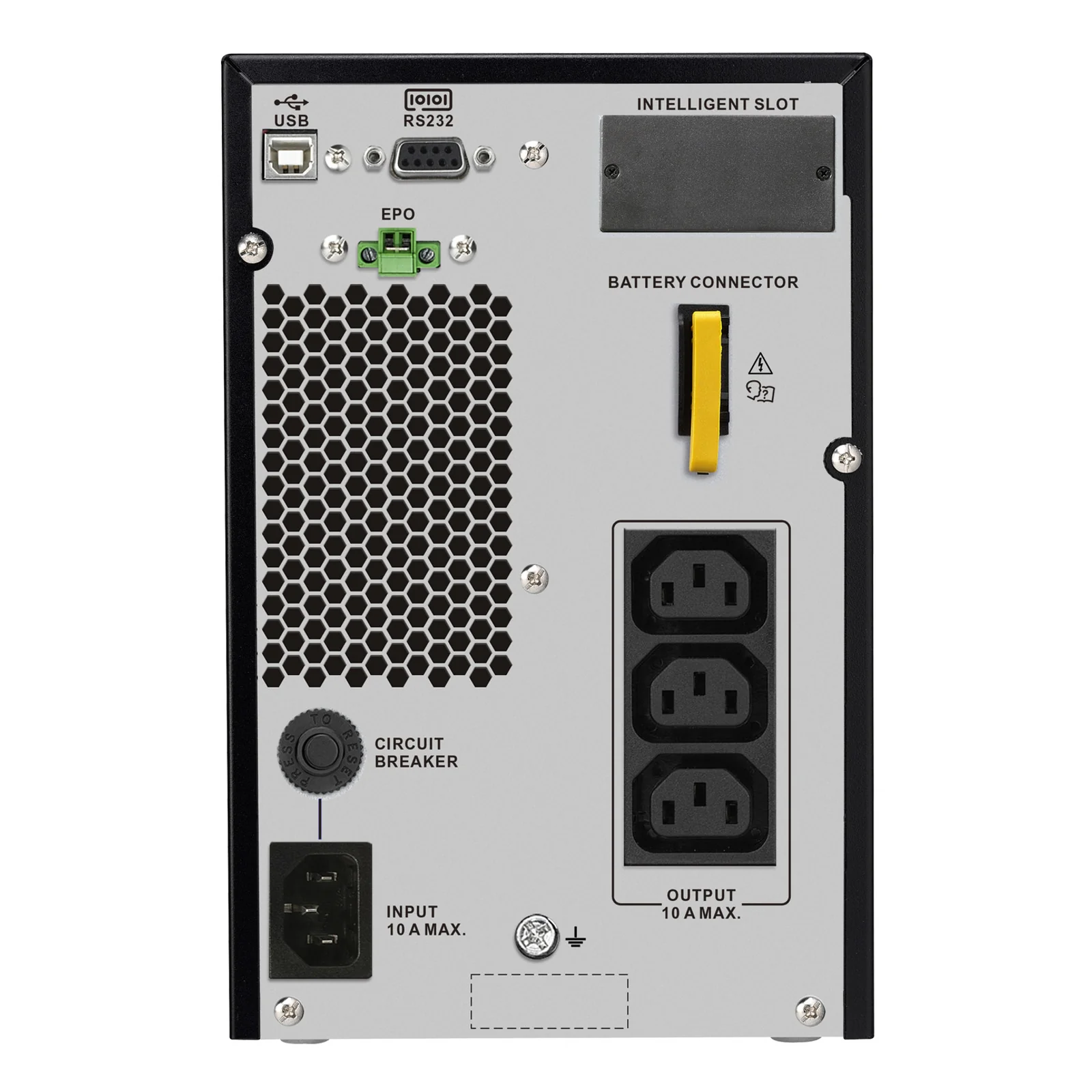 APC SRV1KI-E alimentation d'énergie non interruptible Double-conversion (en ligne) 1 kVA 900 W 3 sortie(s) CA