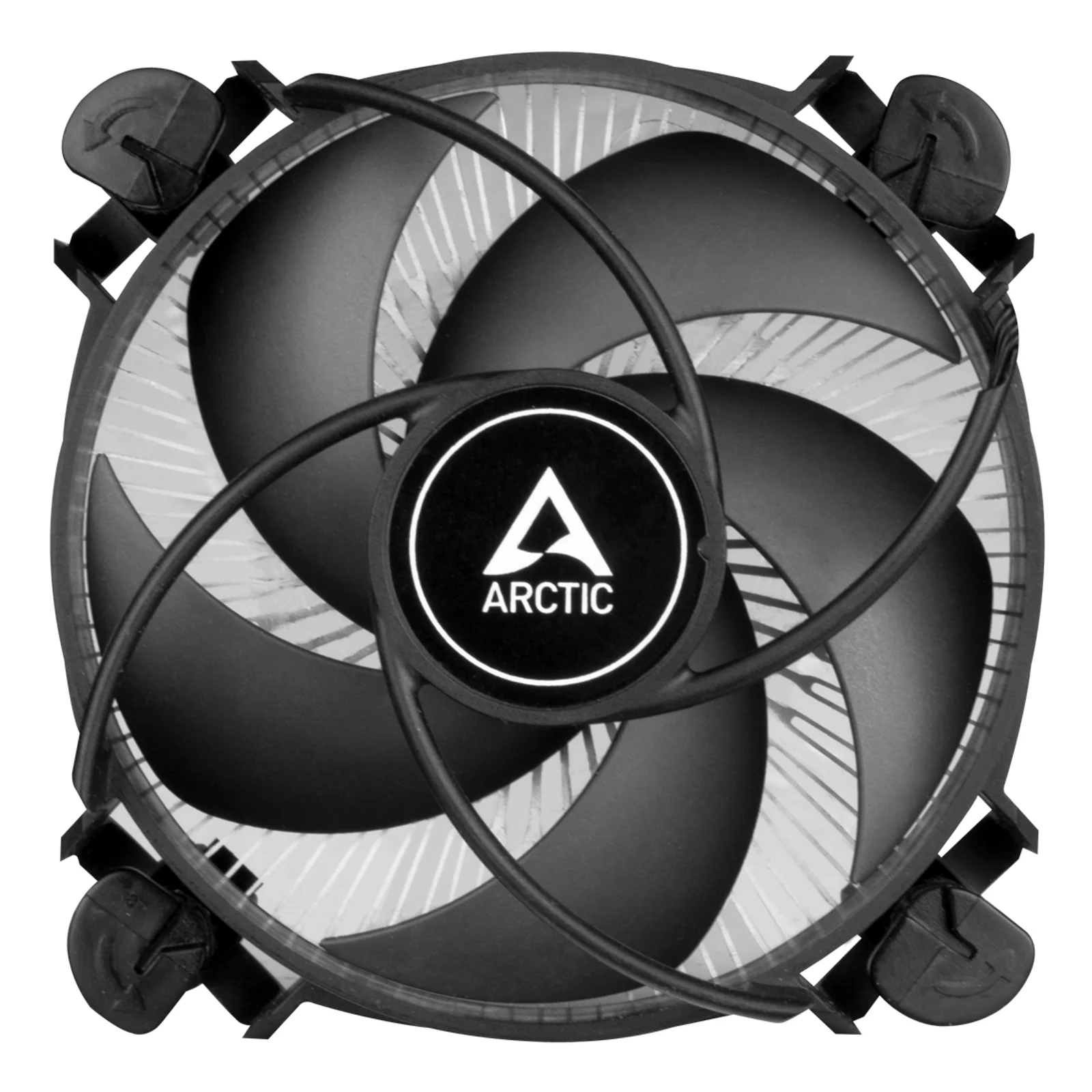 ARCTIC Alpine 17 CO Processeur Refroidisseur d'air 9,2 cm Noir, Argent 1 pièce(s)