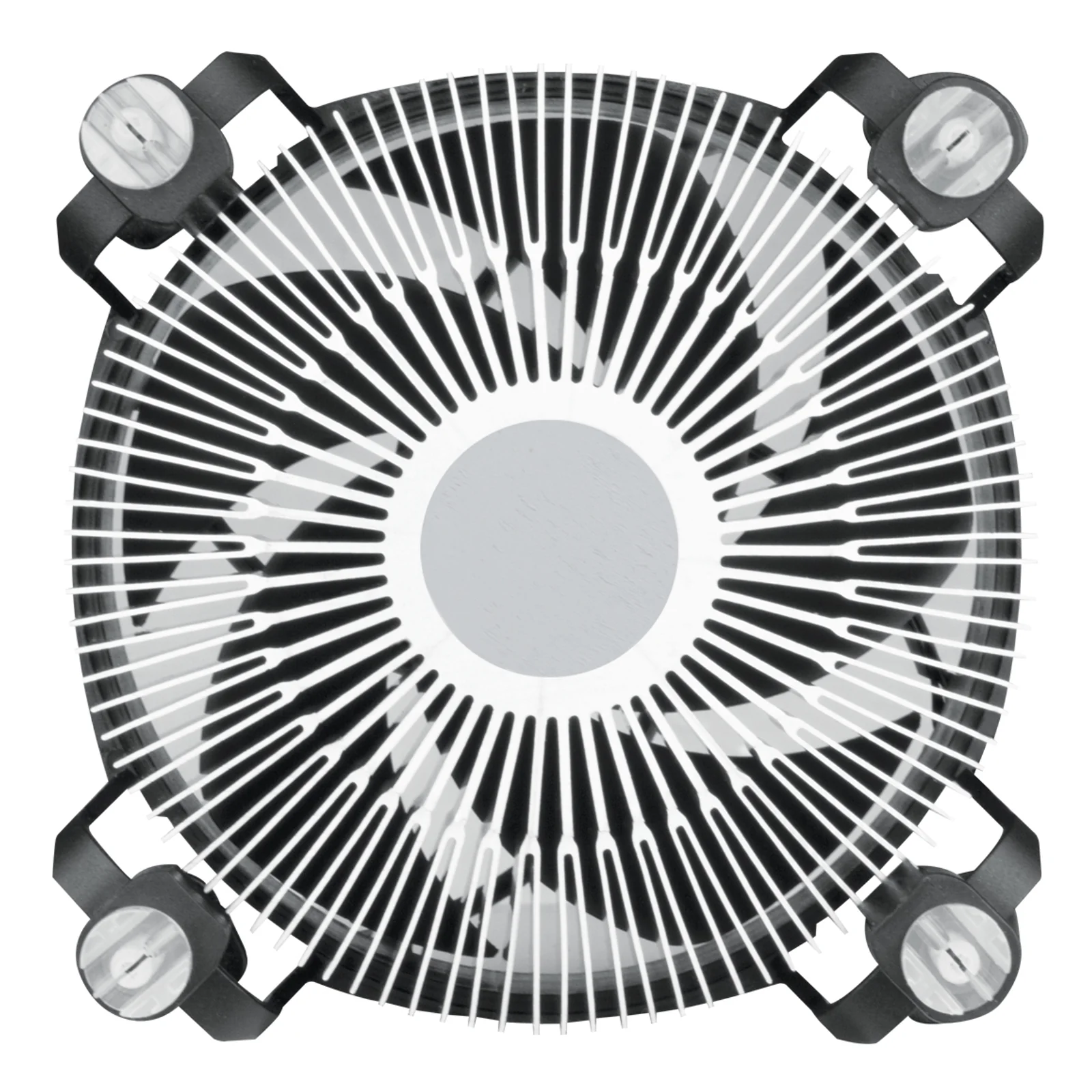 ARCTIC Alpine 17 CO Processeur Refroidisseur d'air 9,2 cm Noir, Argent 1 pièce(s)