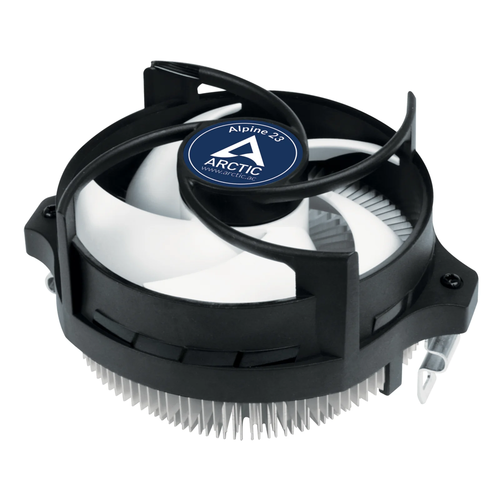 ARCTIC Alpine 23 - Compact AMD CPU-Cooler Processeur Refroidisseur d'air 9 cm Aluminium, Noir 1 pièce(s)