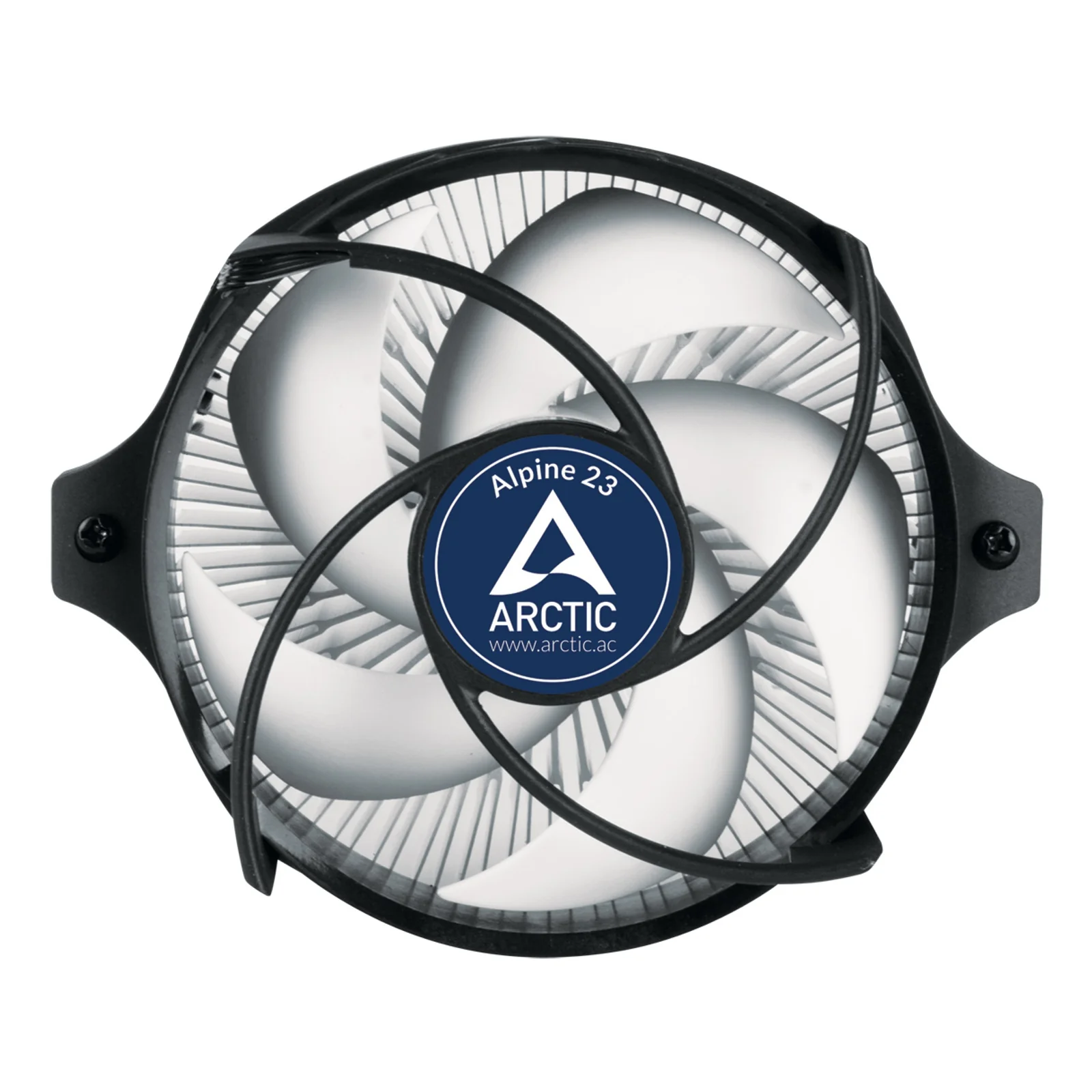 ARCTIC Alpine 23 - Compact AMD CPU-Cooler Processeur Refroidisseur d'air 9 cm Aluminium, Noir 1 pièce(s)