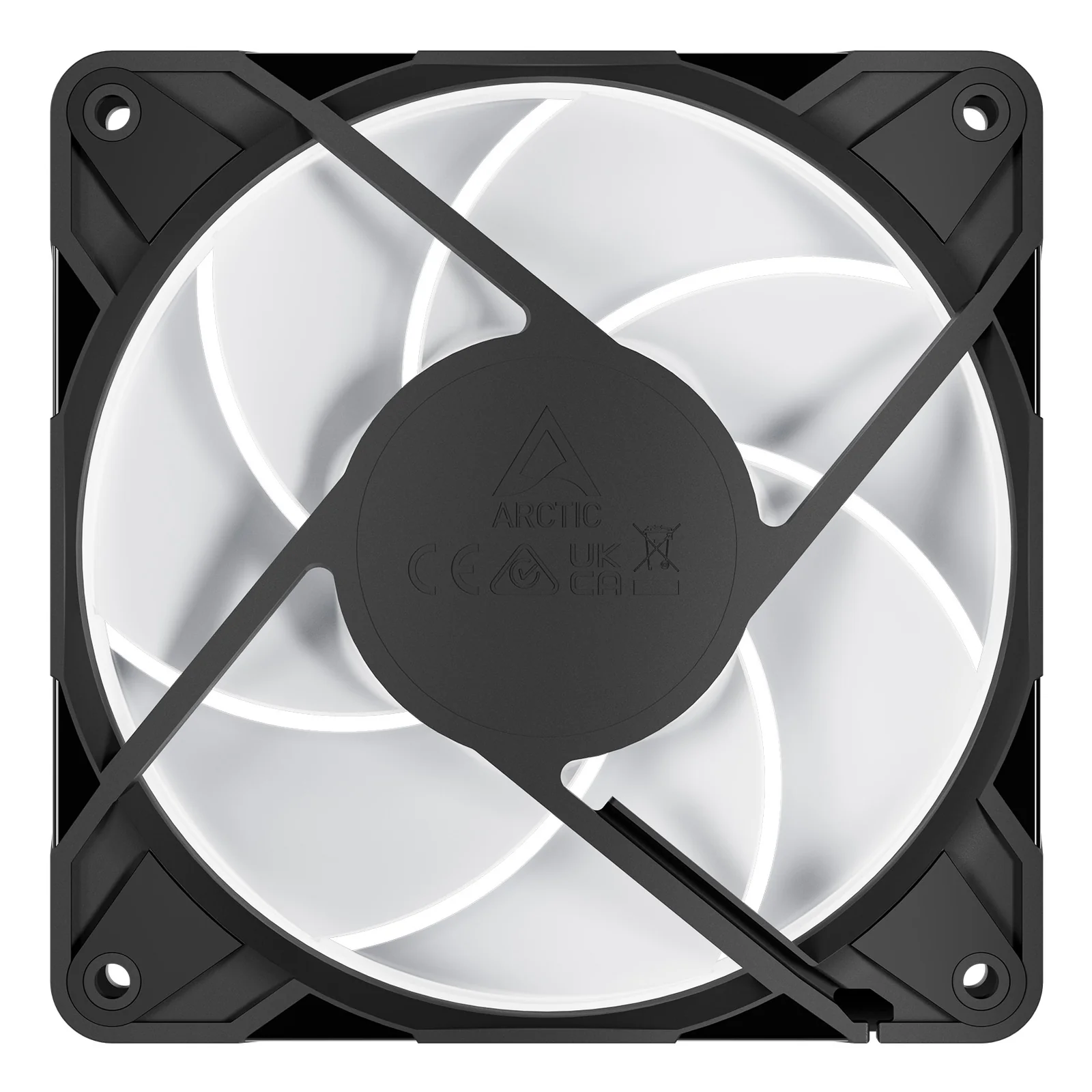 ARCTIC Freezer P12 Pro A-RGB Boitier PC Ventilateur 12 cm Noir, Blanc 3 pièce(s)