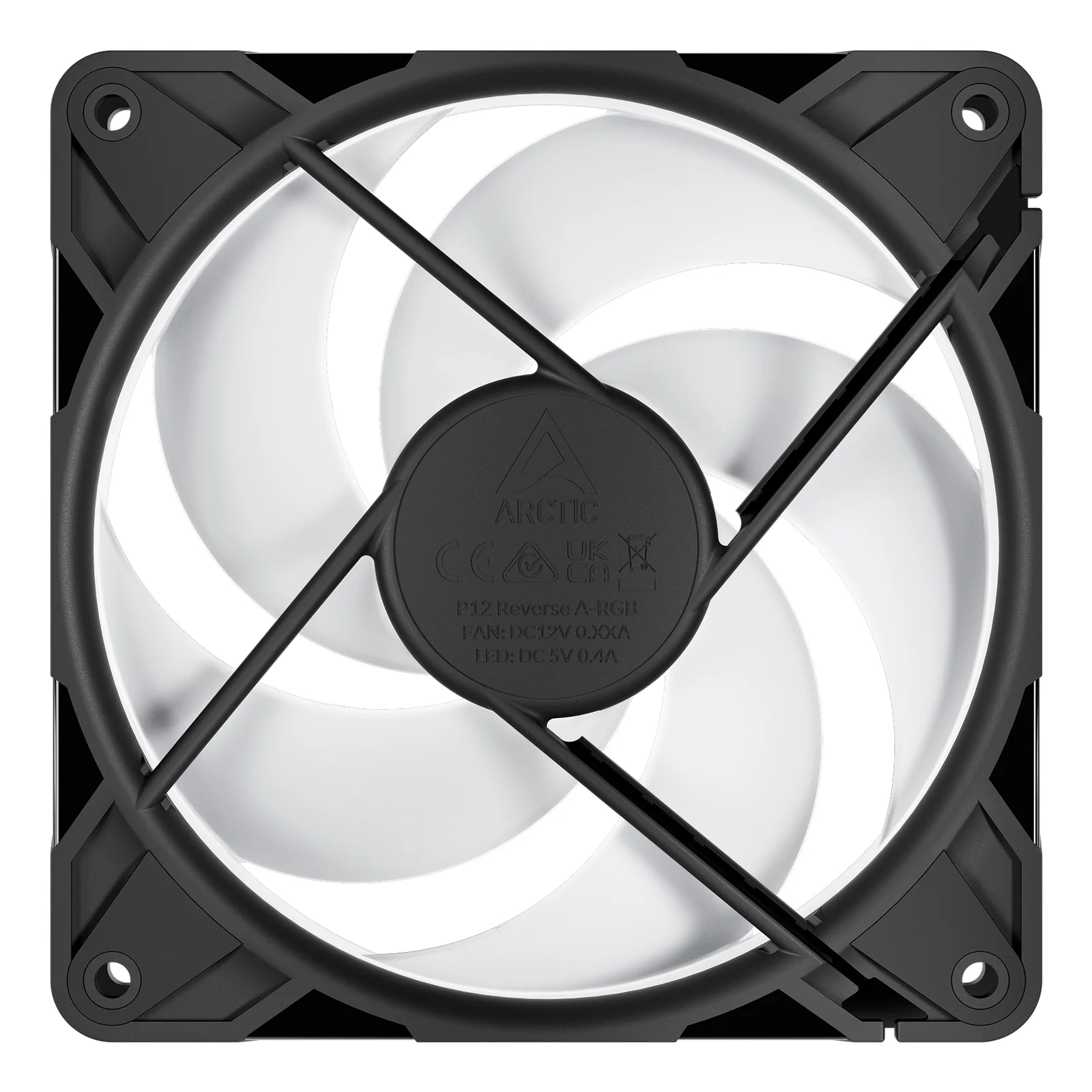ARCTIC Freezer P12 Pro Reverse A-RGB Boitier PC Ventilateur 12 cm Noir 1 pièce(s)