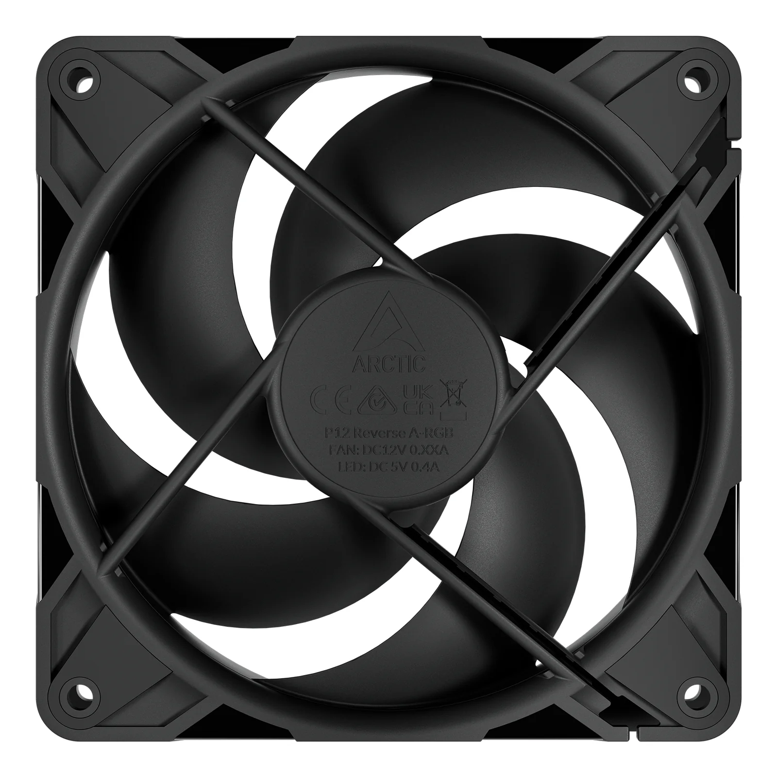 ARCTIC Freezer P12 Pro Reverse Boitier PC Ventilateur 12 cm Noir 1 pièce(s)