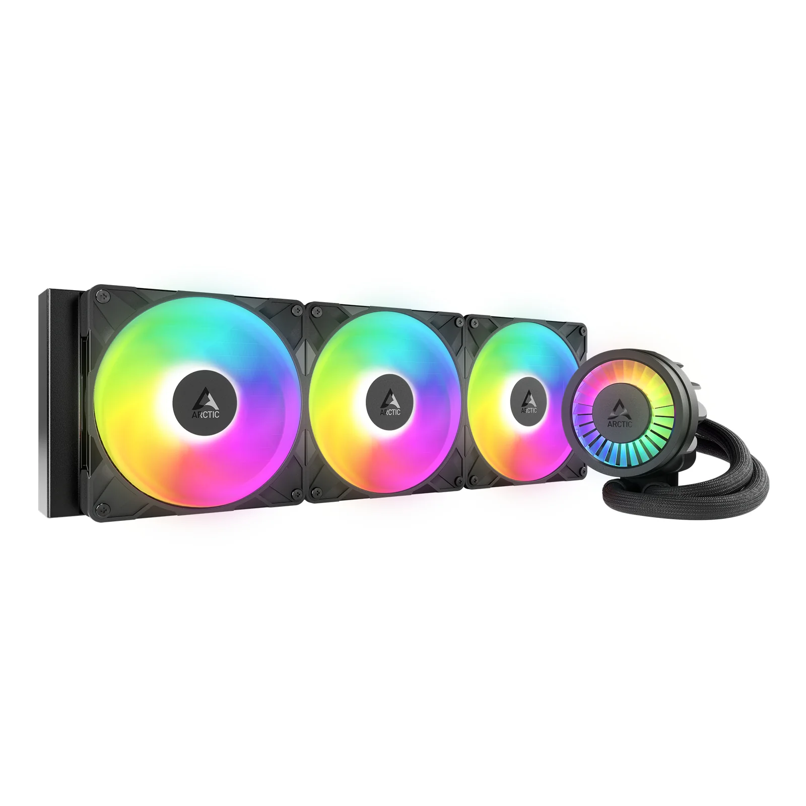 Liquid Freezer III Pro 420 A-RGB Processeur Refroidisseur de liquide tout-en-un 14 cm Noir