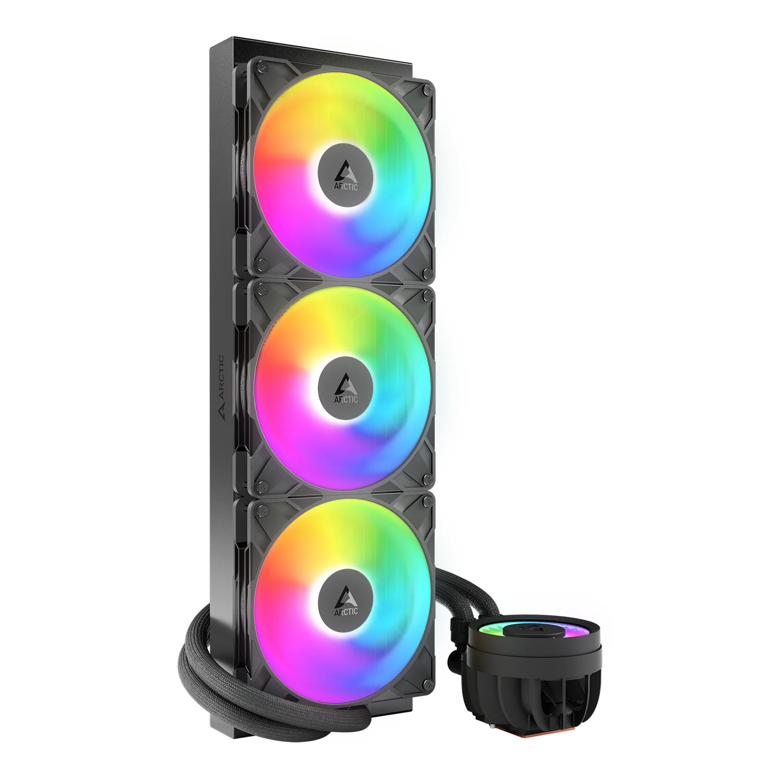 ARCTIC Liquid Freezer III Pro 420 A-RGB Processeur Refroidisseur de liquide tout-en-un 14 cm Noir
