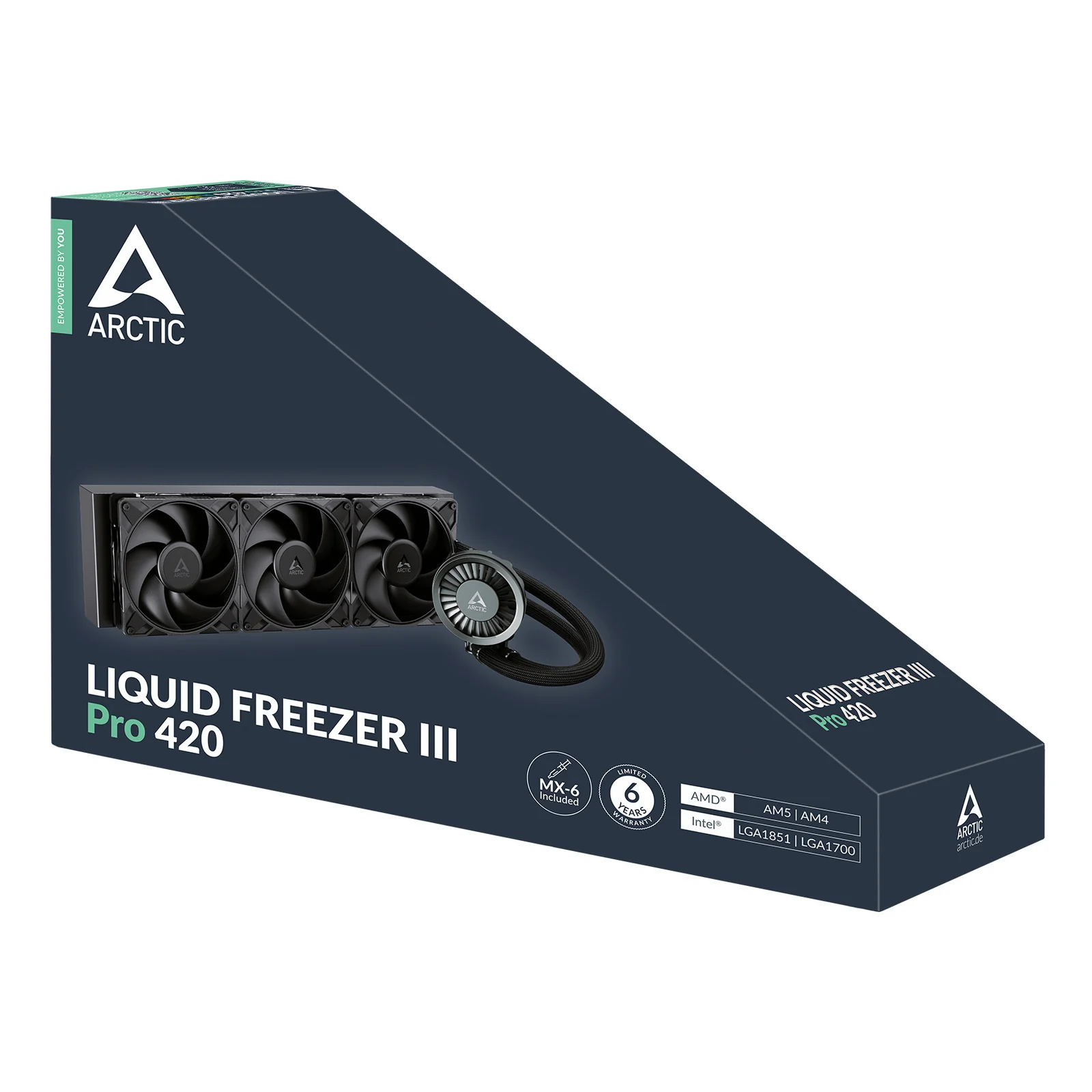 ARCTIC Liquid Freezer III Pro 420 Processeur Kit de refroidissement du liquide 12 cm Noir 1 pièce(s)