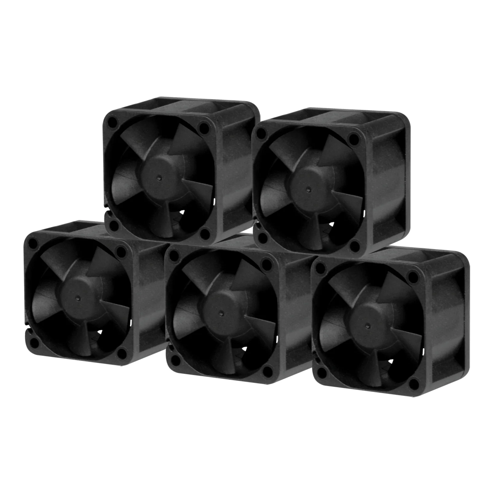 S4028-6K Boitier PC Ventilateur 4 cm Noir 5 pièce(s)