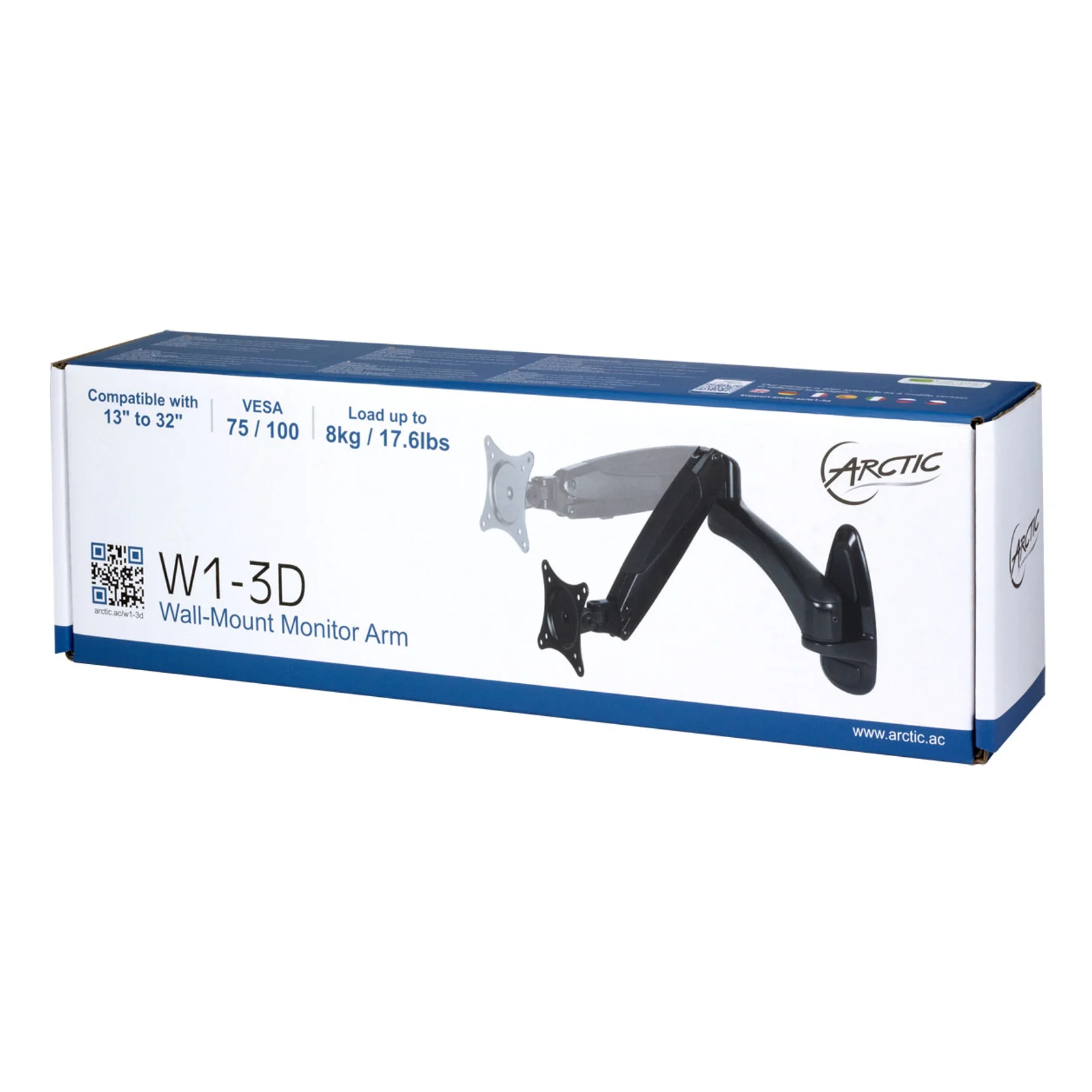 ARCTIC W1-3D 81,3 cm (32") Mur Noir