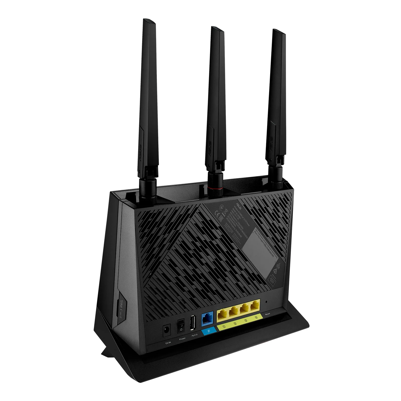 ASUS 4G-AC86U routeur sans fil Gigabit Ethernet Bi-bande (2,4 GHz / 5 GHz) Noir