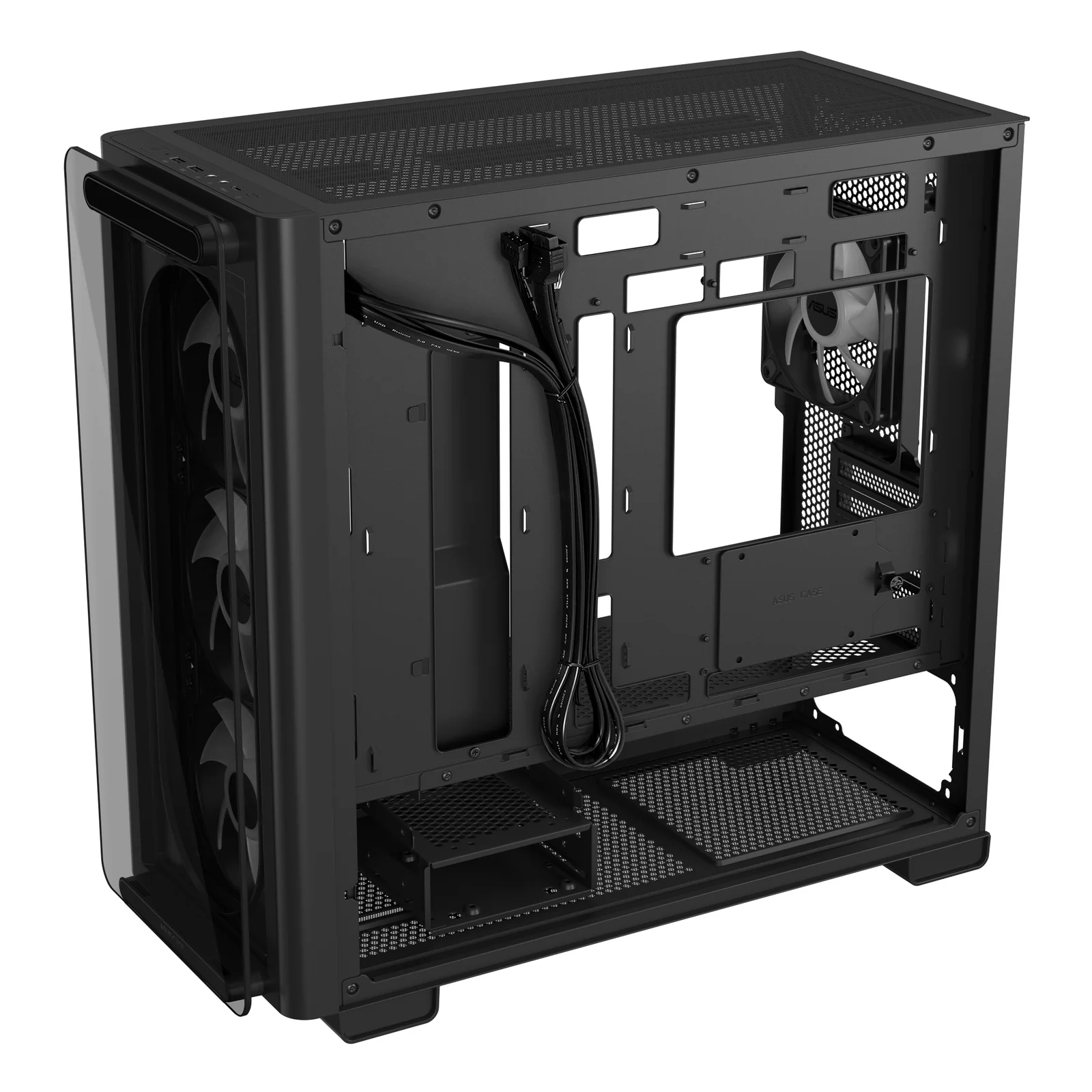 ASUS A23 PLUS TG ARGB BLACK Micro Tower Noir