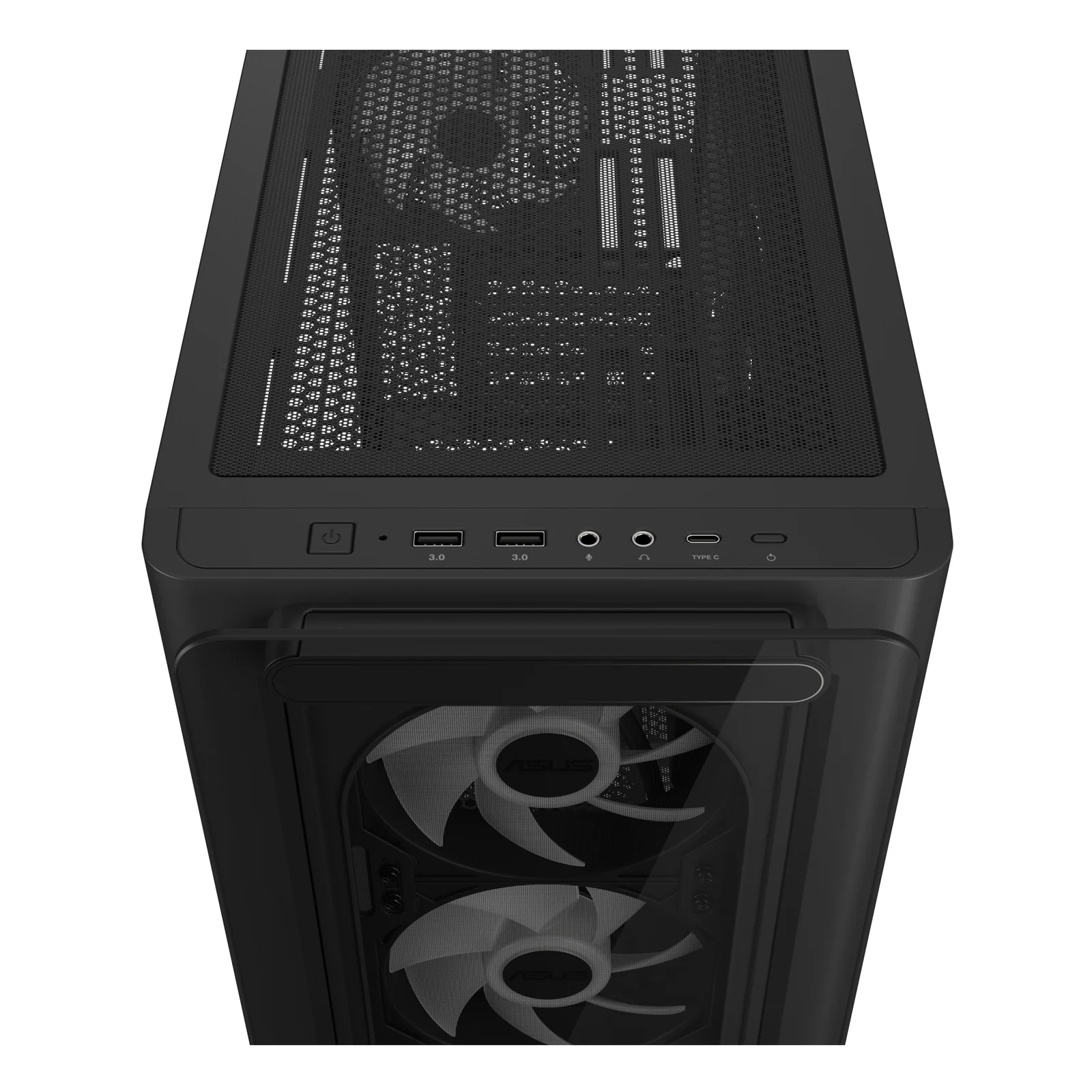 ASUS A23 PLUS TG ARGB BLACK Micro Tower Noir