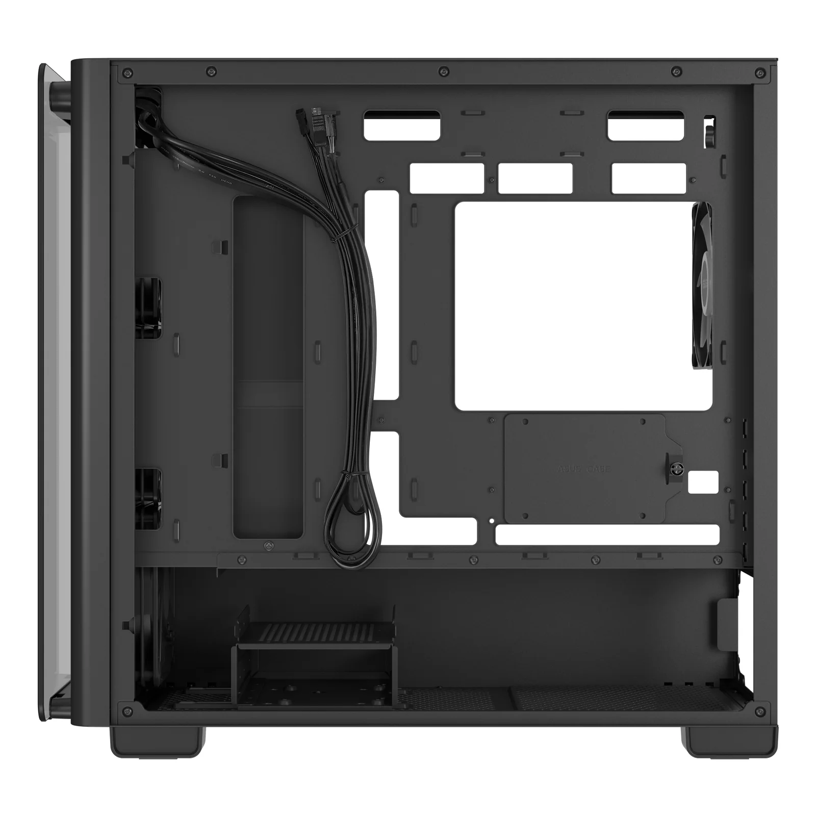 ASUS A23 PLUS TG ARGB BLACK Micro Tower Noir