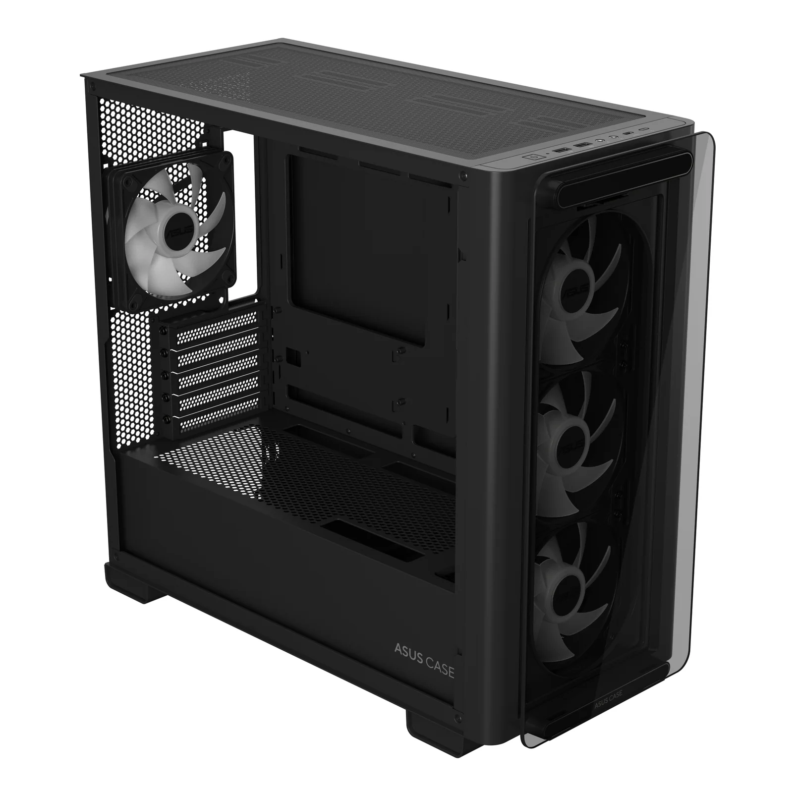 ASUS A23 PLUS TG ARGB BLACK Micro Tower Noir
