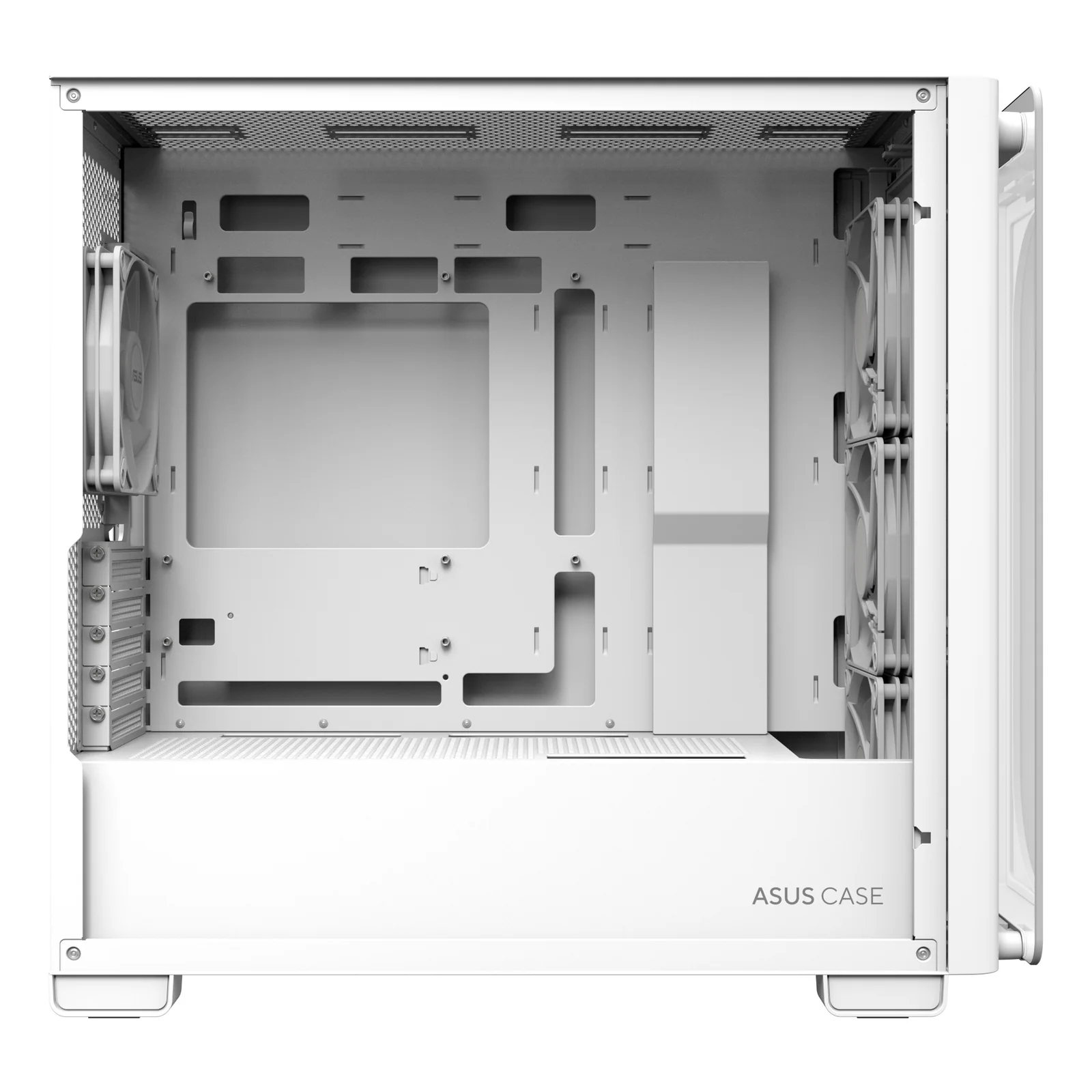 ASUS A23 PLUS TG ARGB WHITE Micro Tower Blanc