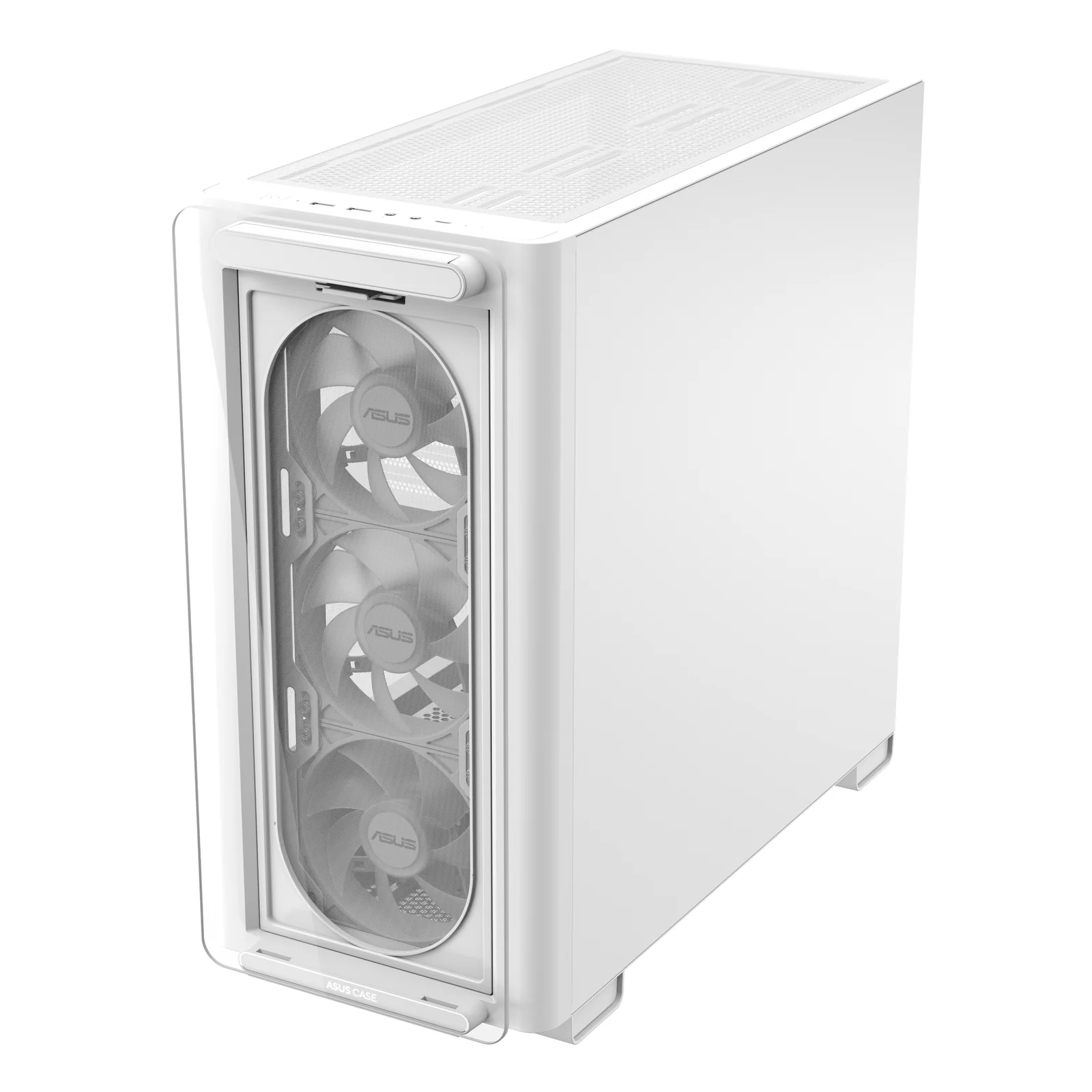 ASUS A23 PLUS TG ARGB WHITE Micro Tower Blanc