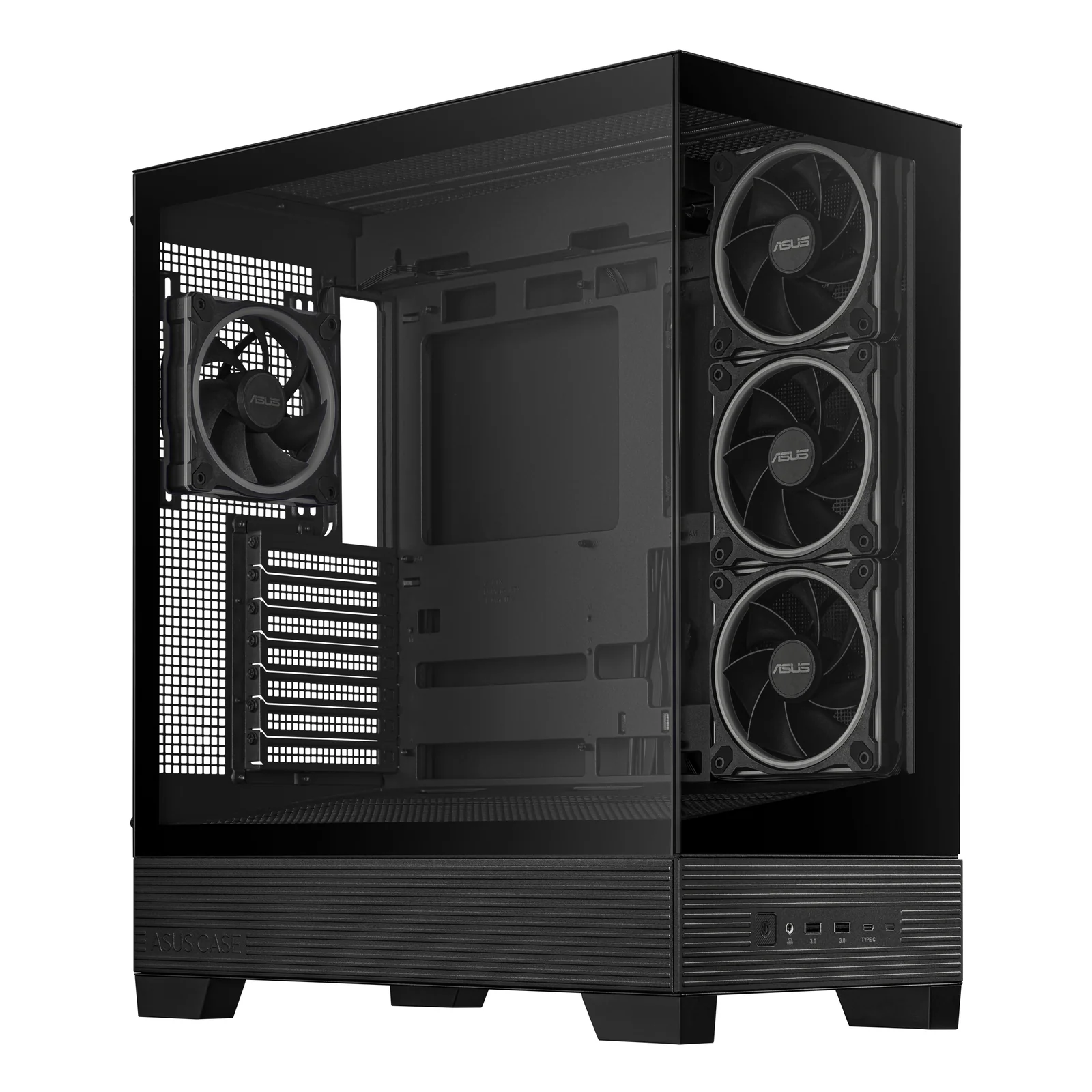 ASUS A31 Plus TG ARGB BLACK Midi Tower Noir
