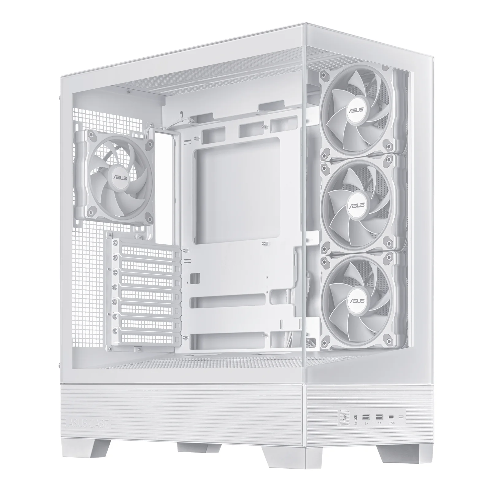 ASUS A31 Plus TG ARGB WHITE Midi Tower Blanc