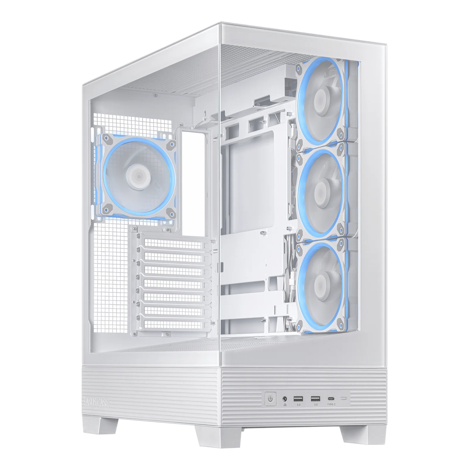 ASUS A31 Plus TG ARGB WHITE Midi Tower Blanc