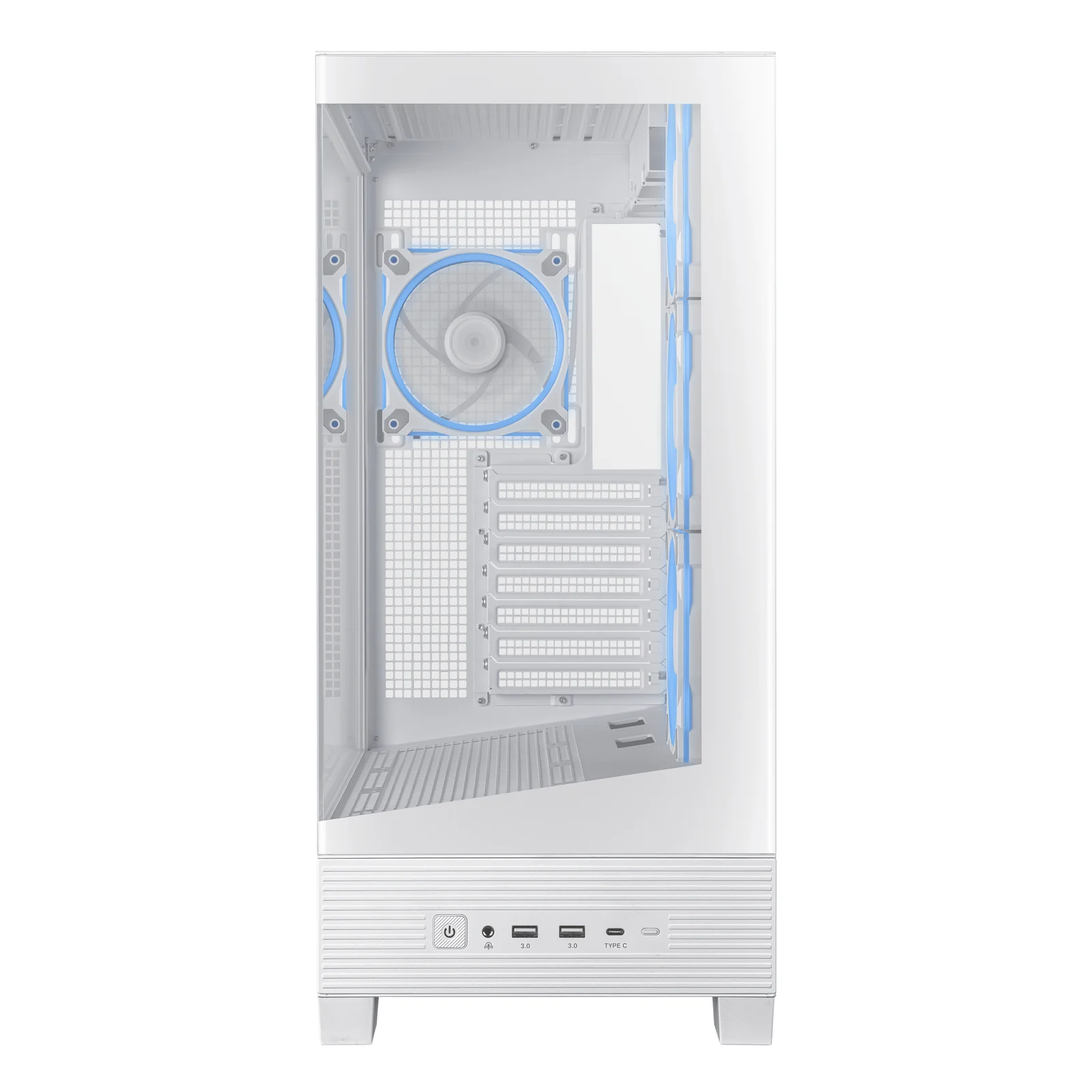 ASUS A31 Plus TG ARGB WHITE Midi Tower Blanc
